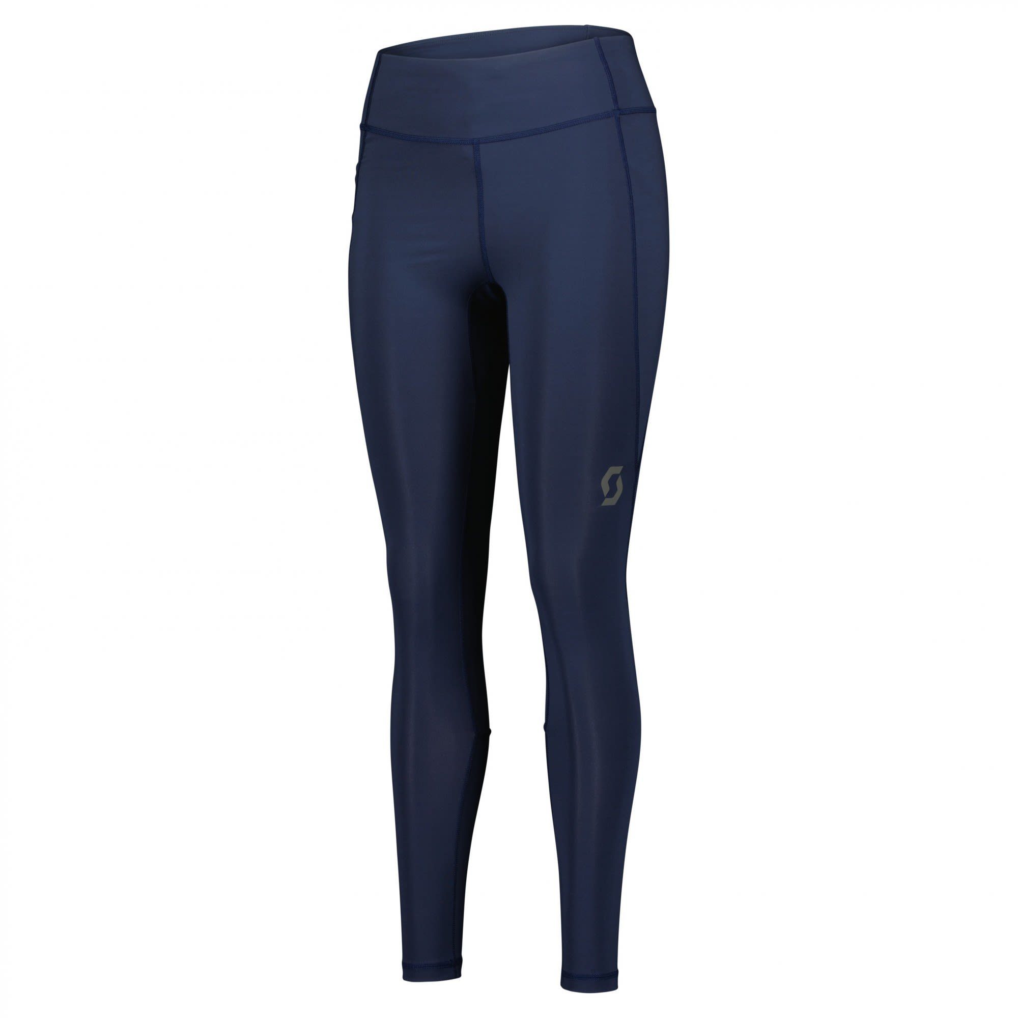 Blue Full Tight W Trail Midnight Scott Scott Run Tight Damen Leggings