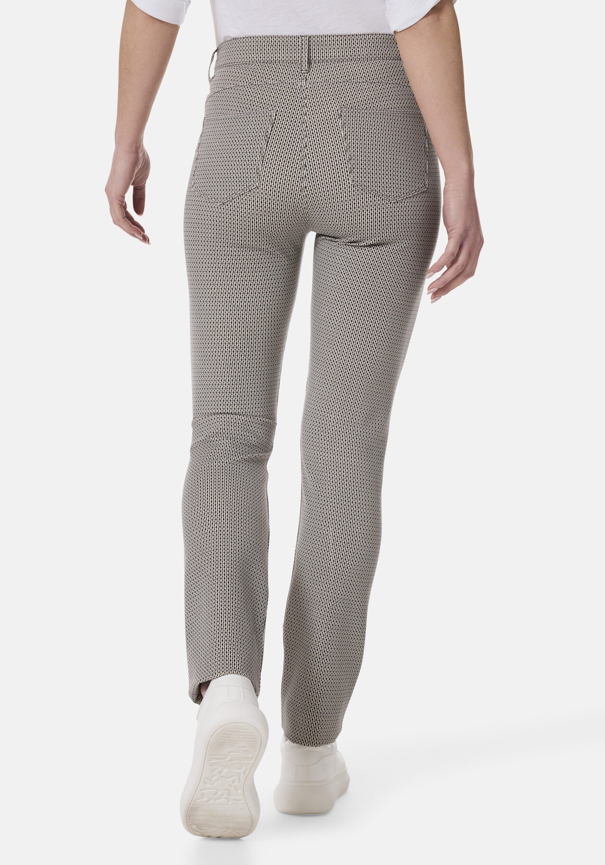 STOOKER WOMEN 5-Pocket-Hose Milano Jersey Print Magic Shape Fit Casual Prin günstig online kaufen