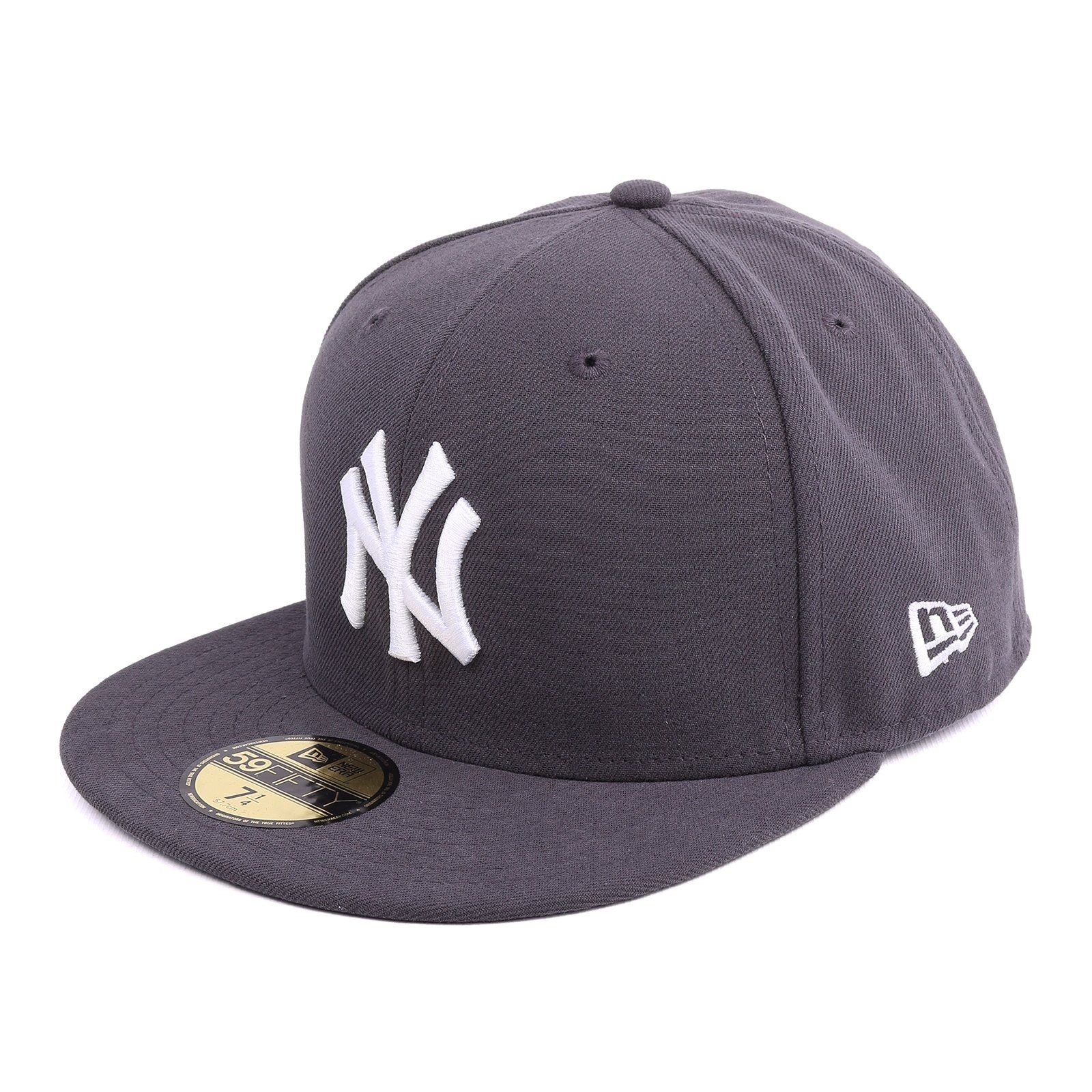 Basic Cap Baseball New Neyyan New grau Era Era MLB Cap gra/wht