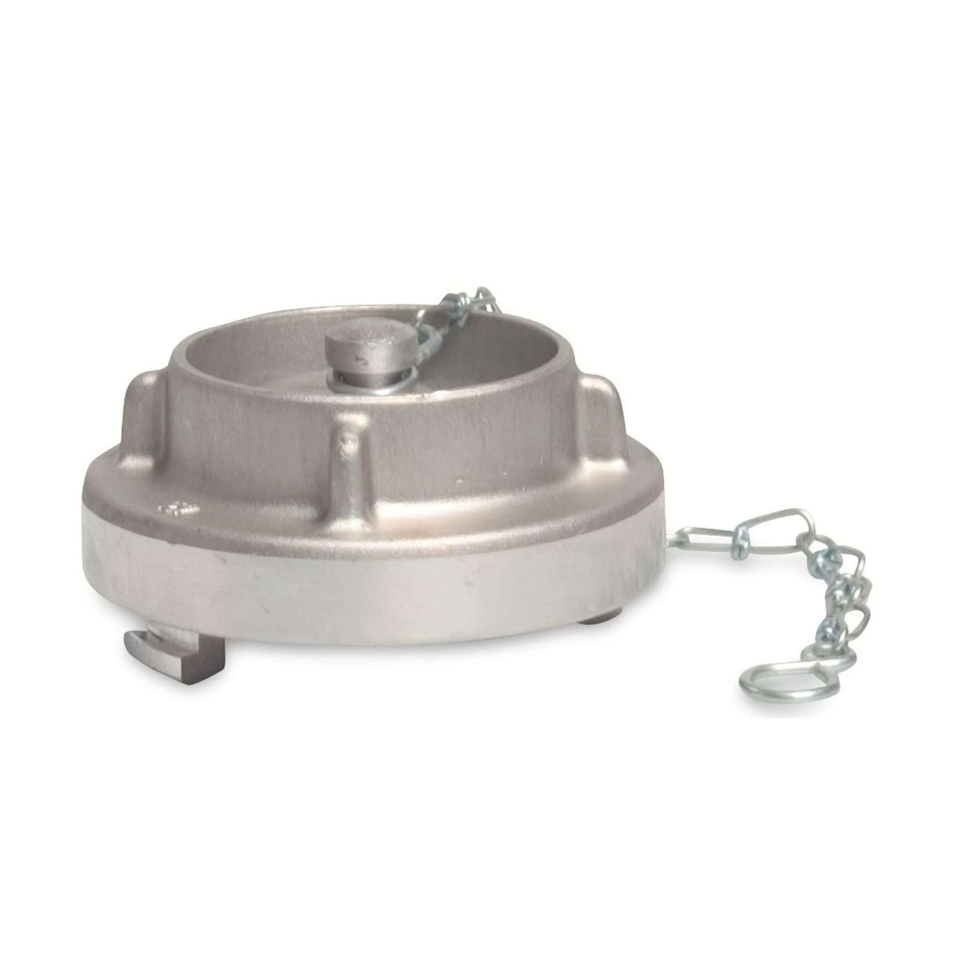 bevo Schnellkupplung Blindkupplung Endkappe mit Kette - Aluminium
