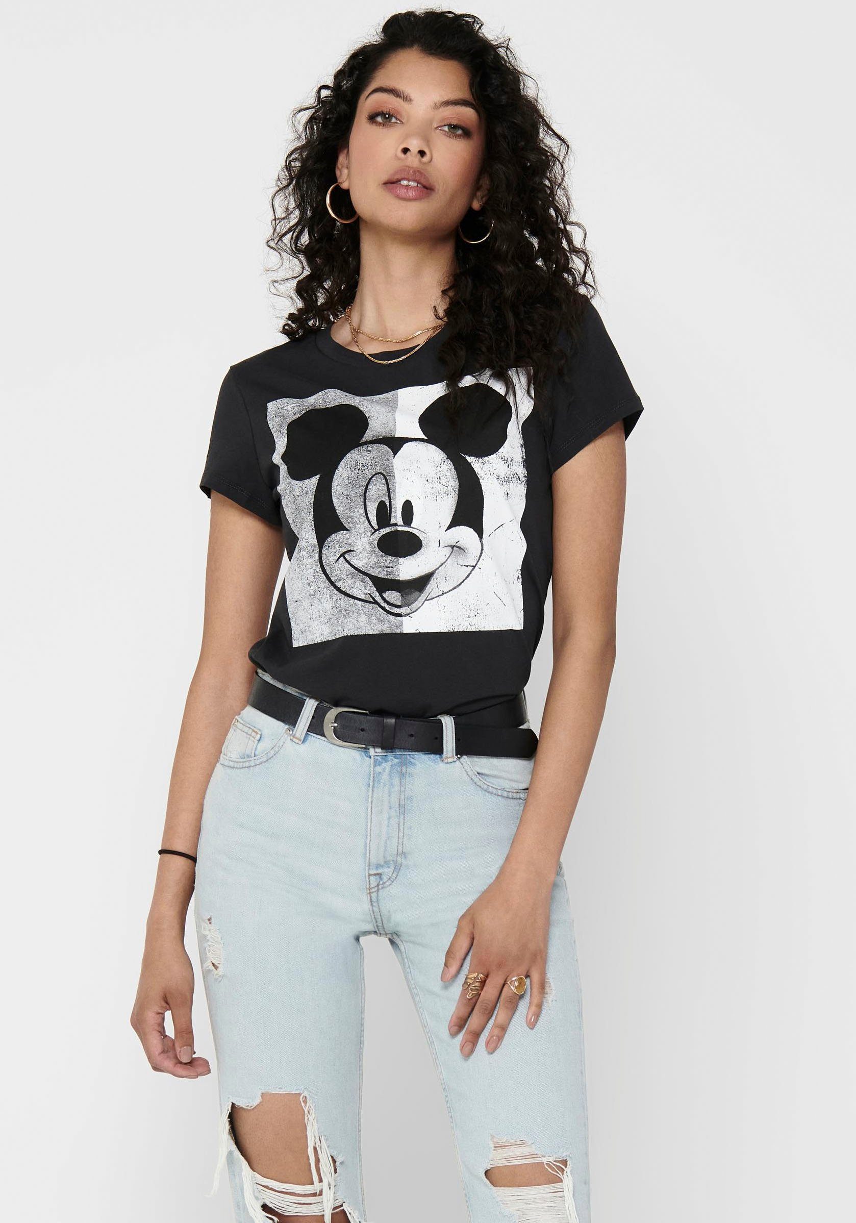 MINNIE T-SHIRT Kurzarmshirt FACE ONLY ONLMICKEY S/S JRS