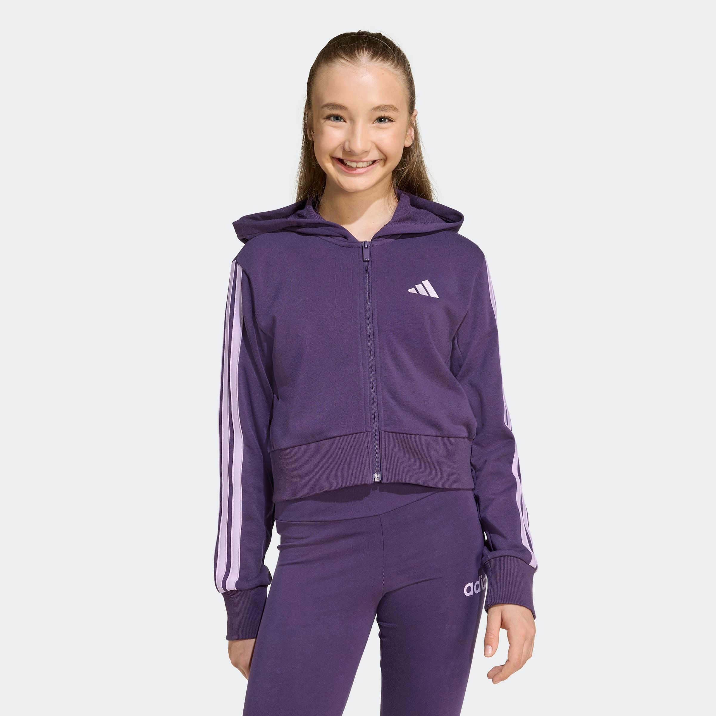 adidas Sportswear Kapuzensweatshirt JG 3S FT FZ CRO