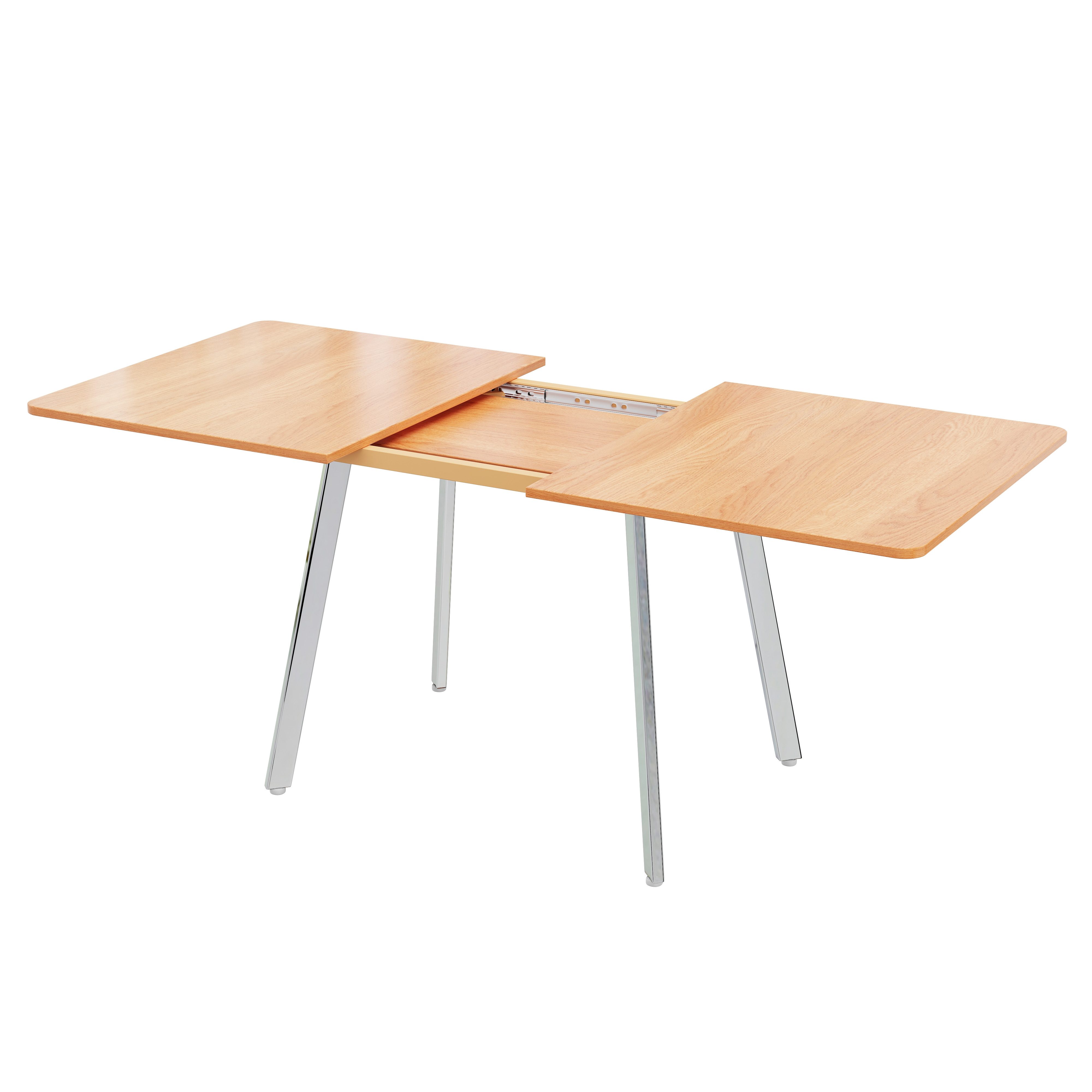 KLAM HOME Esstisch Klassischer ausziehbarer Esstisch günstig online kaufen