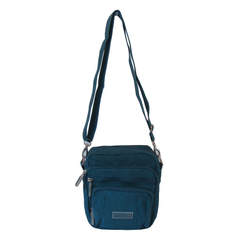 Pavini Umhängetasche Aspen 18568 Damen Umhängetasche Crossovertasche blau Herren Pavini Nylon