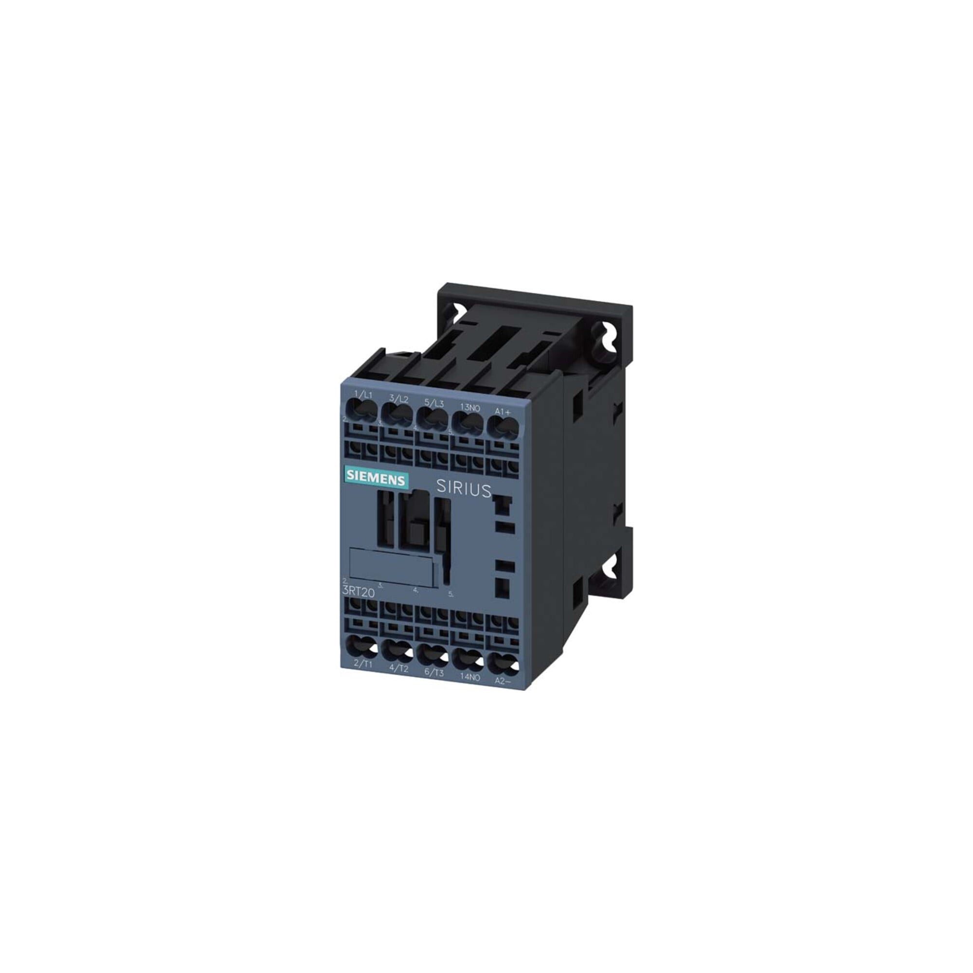 SIEMENS Sicherungshalter Siemens Dig.Industr. Schütz 24DC 3KW/400V, 1S, 3p 3RT2015-2BB41