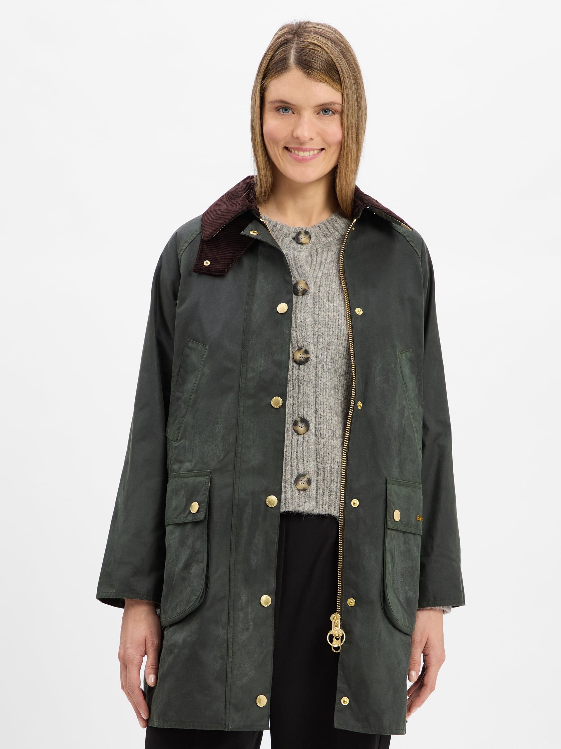 Barbour Kurzmantel Long Beadnell