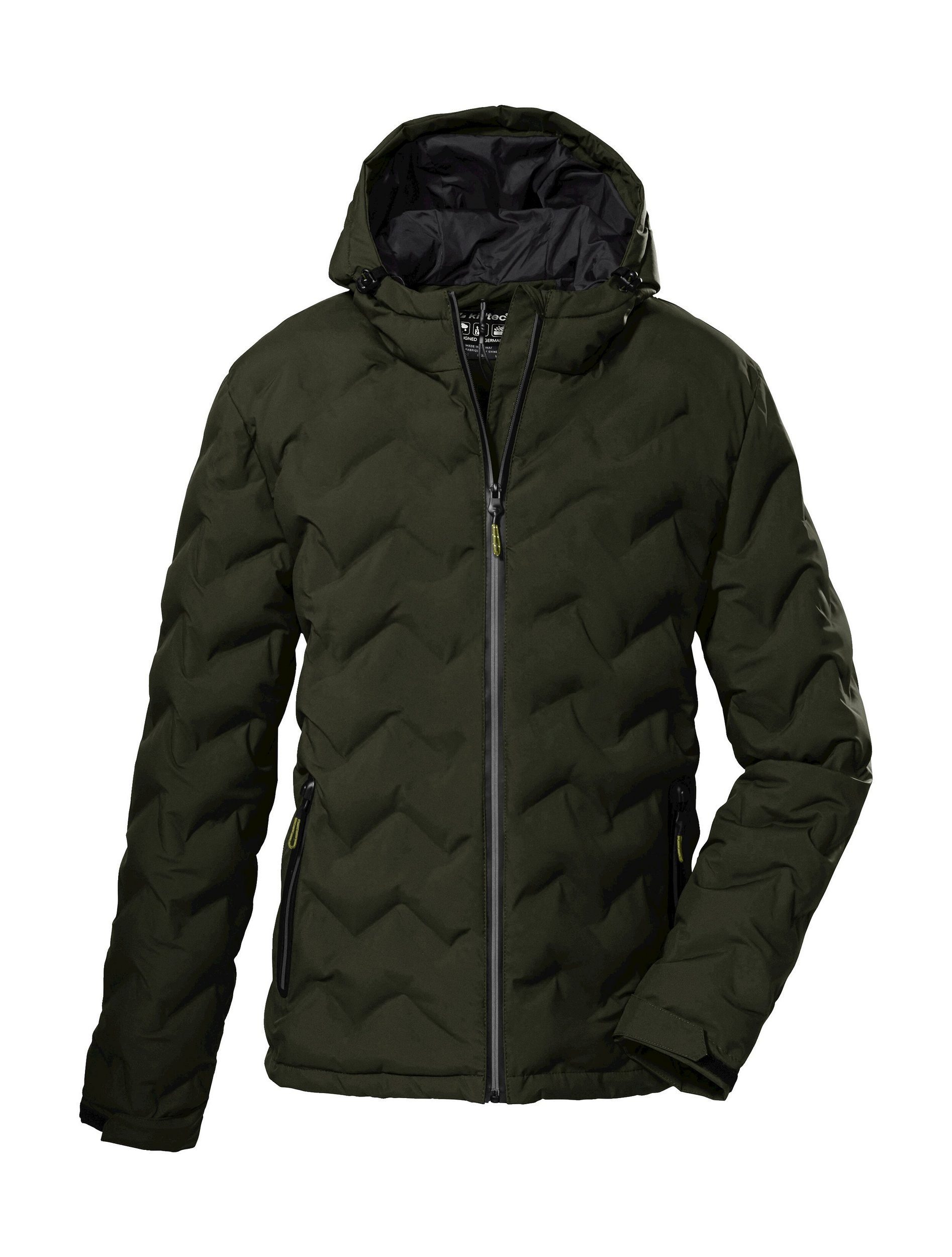 Killtec 119 JCKT QLTD MN KOW dunkeloliv Steppjacke