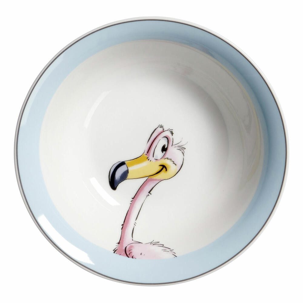 Ritzenhoff & Breker Kinderschale Happy Zoo Flo Ø 16.5 cm, Porzellan