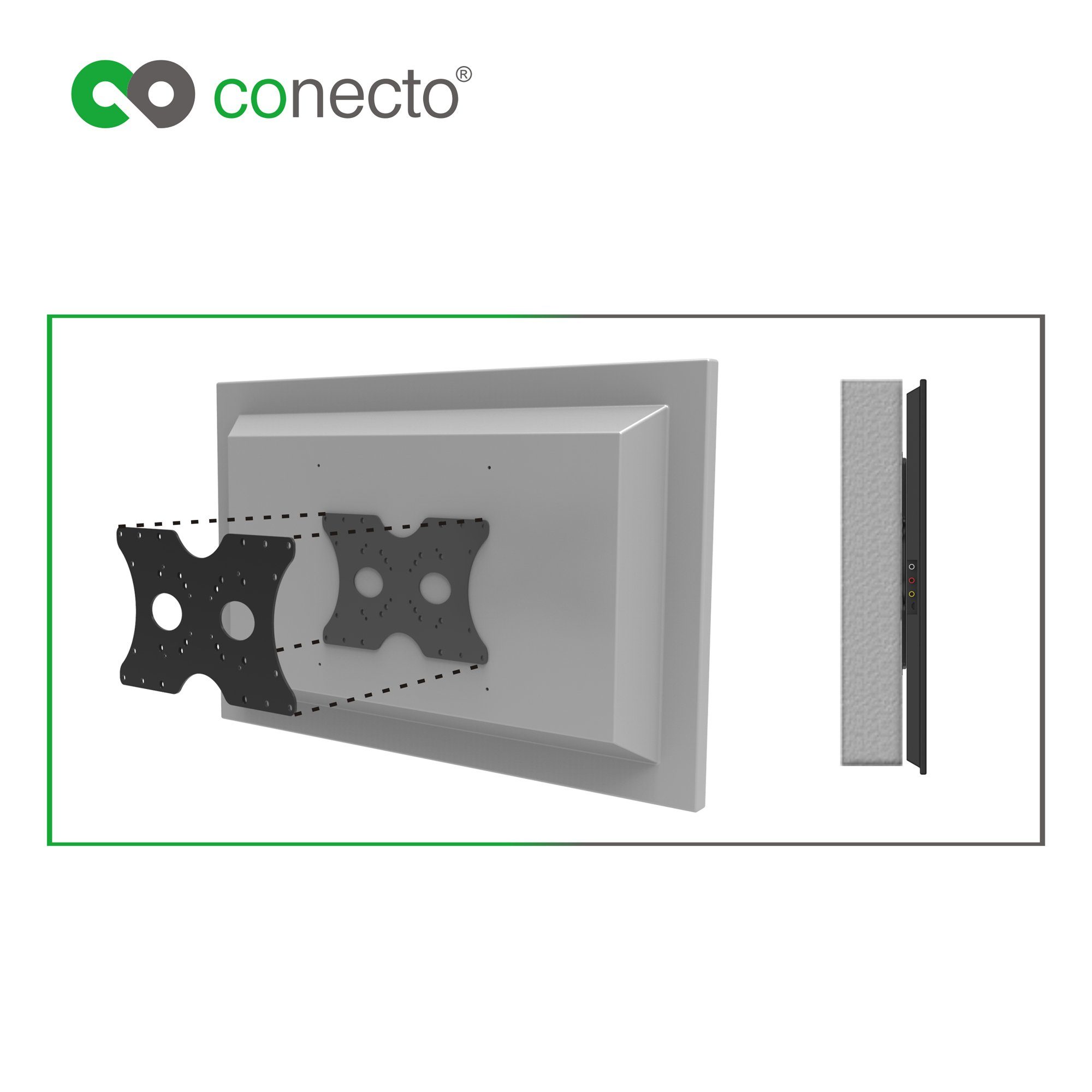 VESA Universeller conecto® & TV-Wandhalterung conecto für Adapter TV Wandhalterungen - Monitor