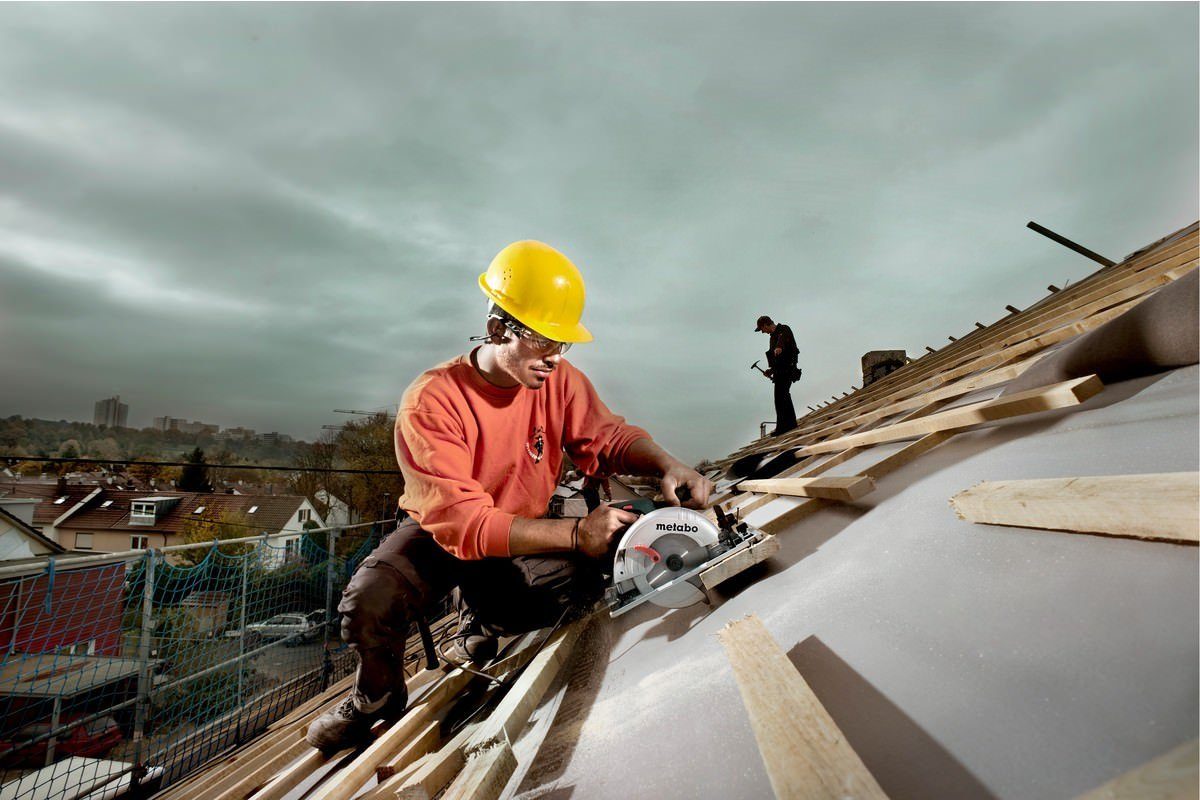 metabo Handkreissäge KS 55 FS, Im Karton