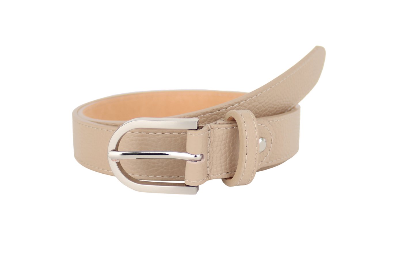 MIRROSI Ledergürtel Damen Herren Gürtel, Made in Italy, 3cm breit (Passt fast zu jeder Hosenschlaufe, aus Echtem Leder)