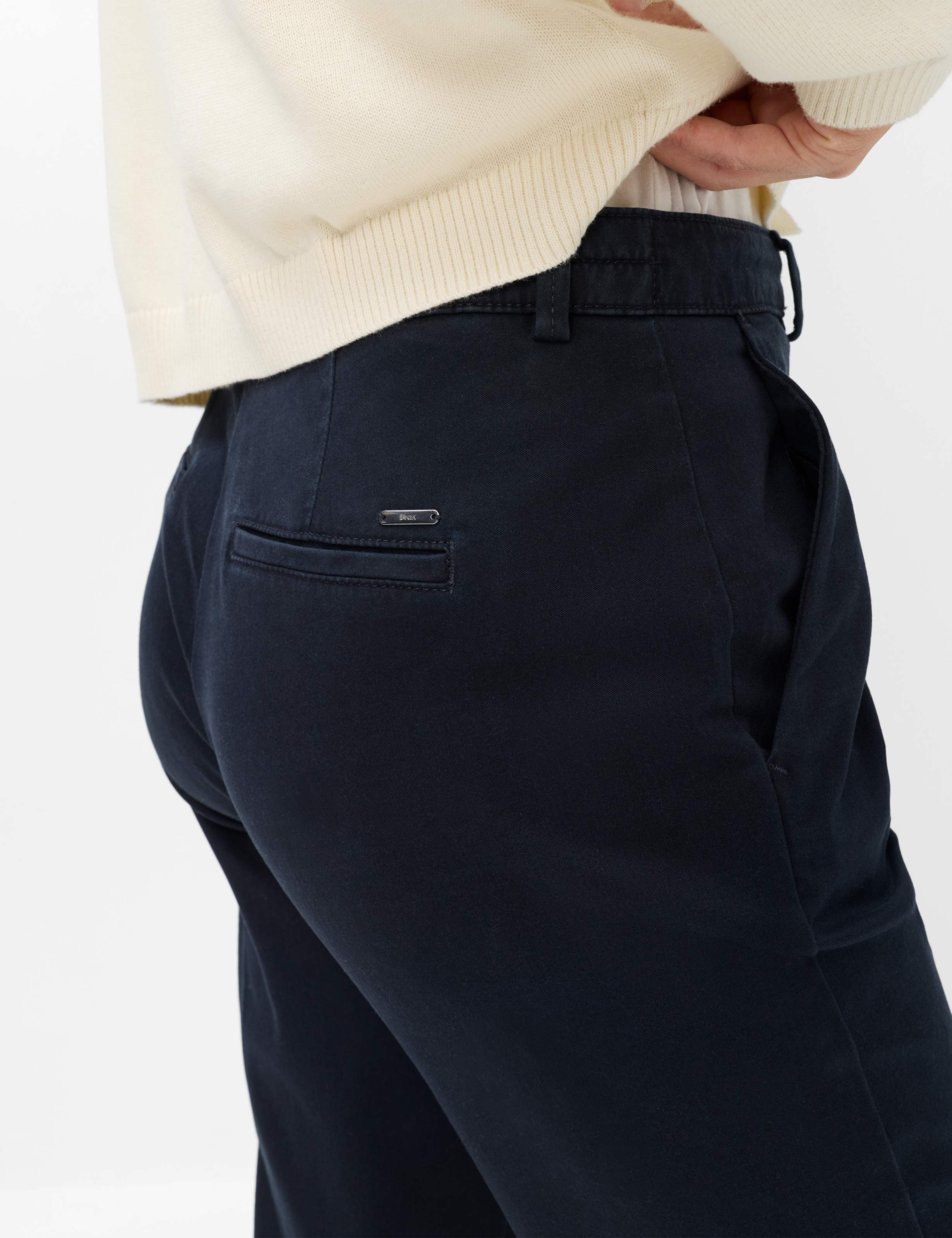Brax 3/4-Hose Style MARON S Cotton Dream: Chinohose im Regular Fit – Bild 4 von 5