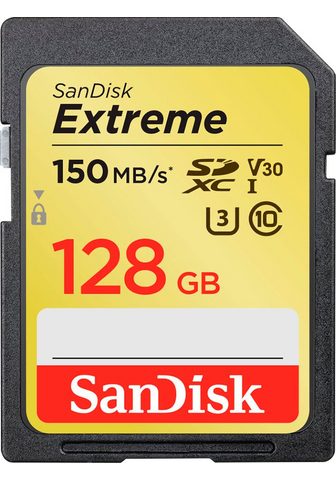 Sandisk »Extreme SDXC V30 UHS-I U3 128 GB« Spe...