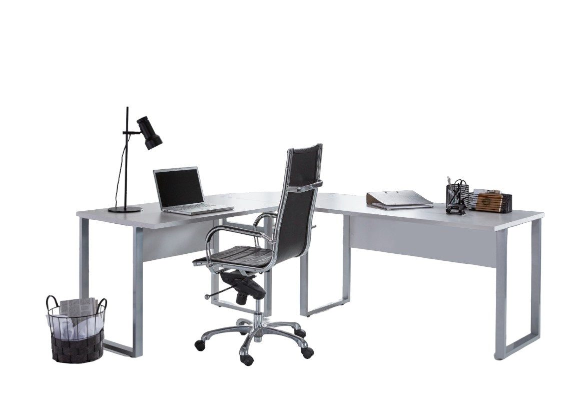BMG Möbel Eckschreibtisch Office Edition, Schreibtisch spiegelverkehrt link günstig online kaufen