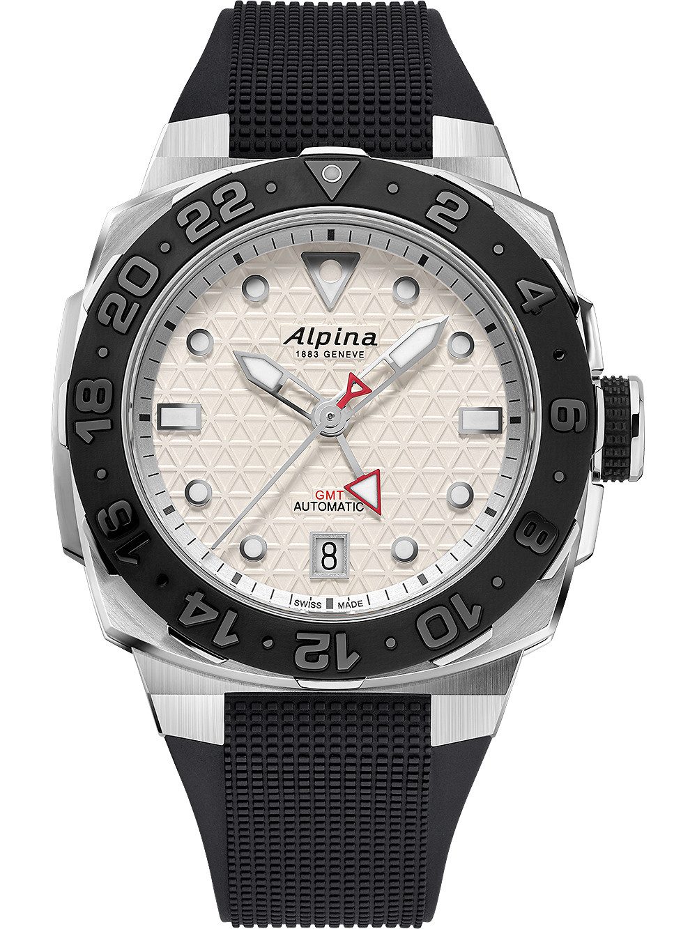 Alpina Schweizer Uhr Alpina AL-560LG3VE6 Startimer Heritage GMT