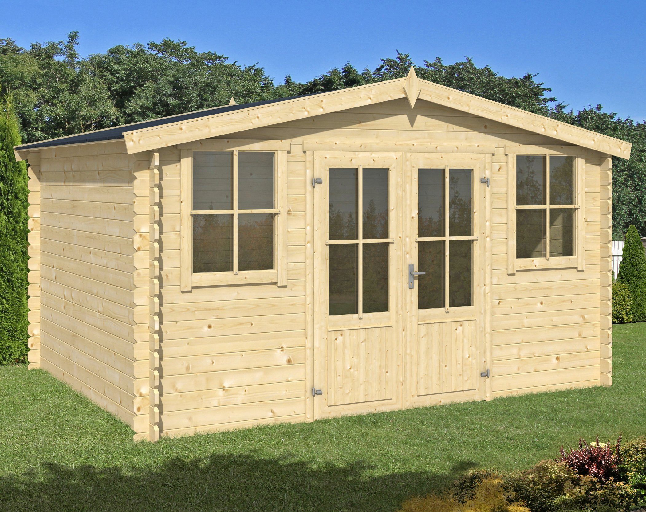 LASITA MAJA Gartenhaus Dallas, BxT: 411x312 cm