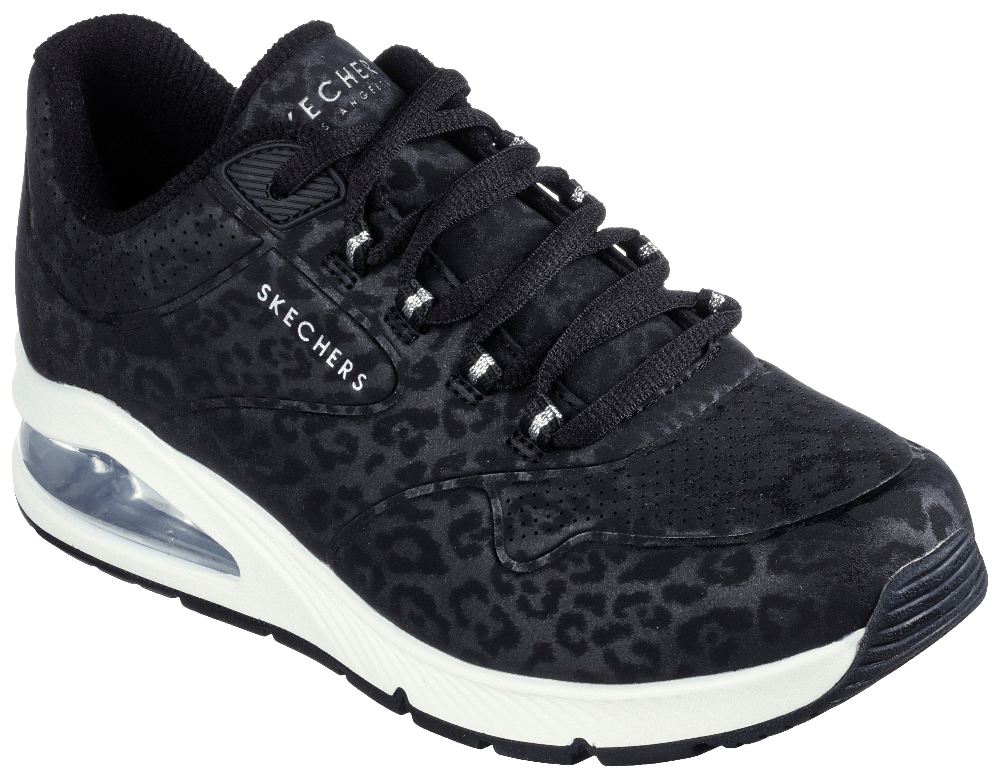 mit UNO Skechers Skech-Air-Luftkammernsohle IN-KAT-NEATO 2 - schwarz Sneaker