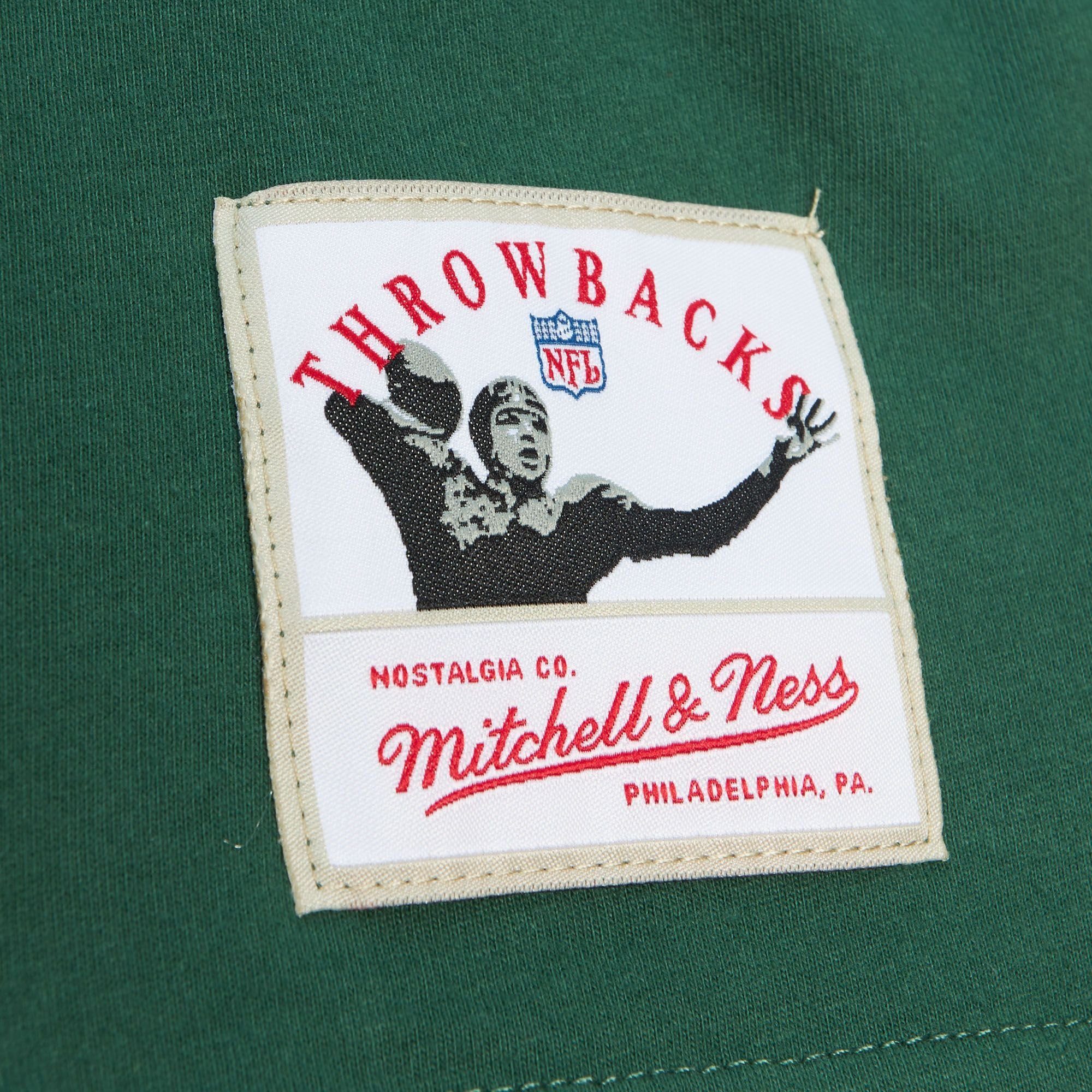 Premium Green Bay Print-Shirt Starr Mitchell Packers Ness & Bart