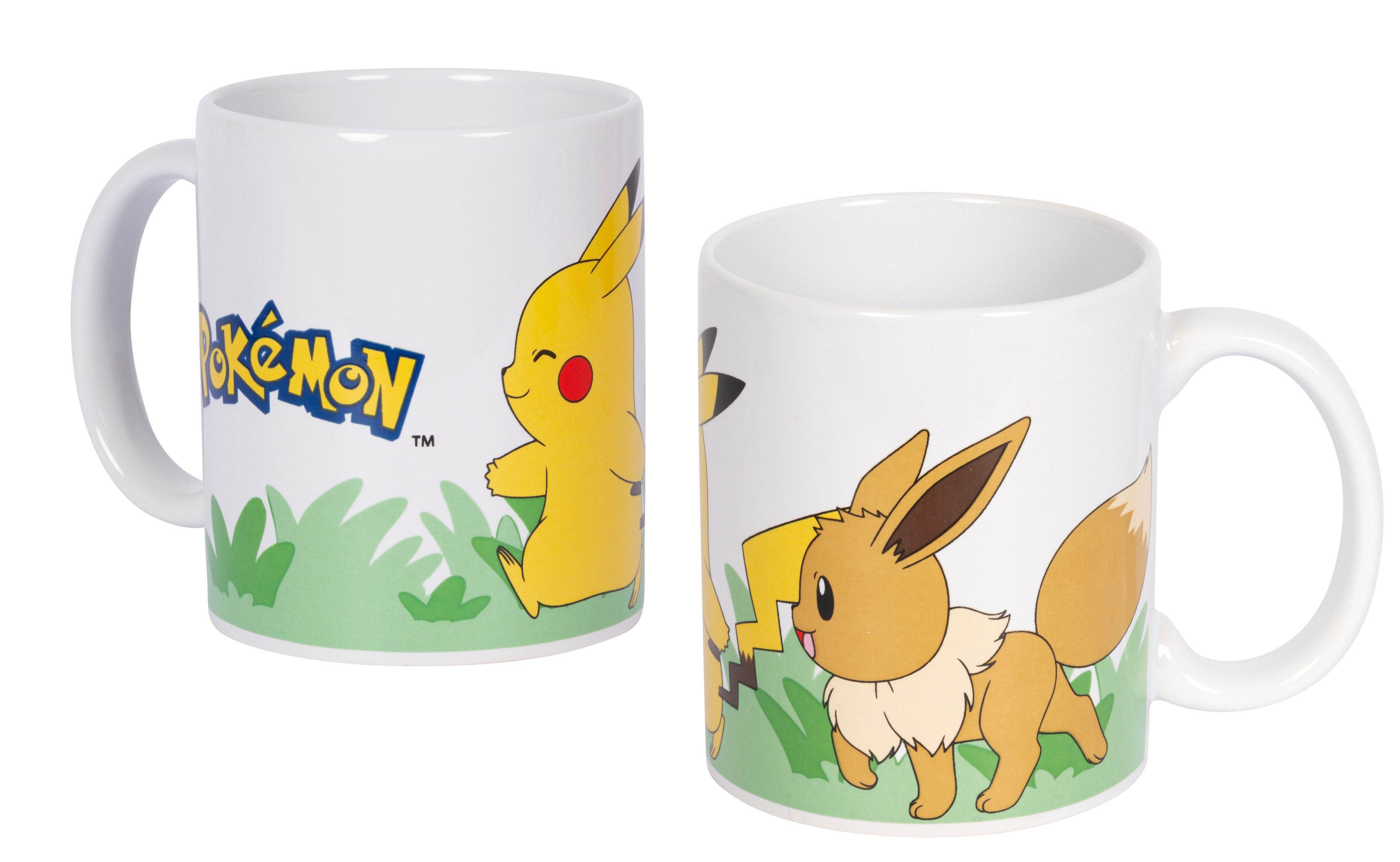 POKÉMON Tasse Pokémon - Tasse Pikachu & Evoli (NEU & OVP)