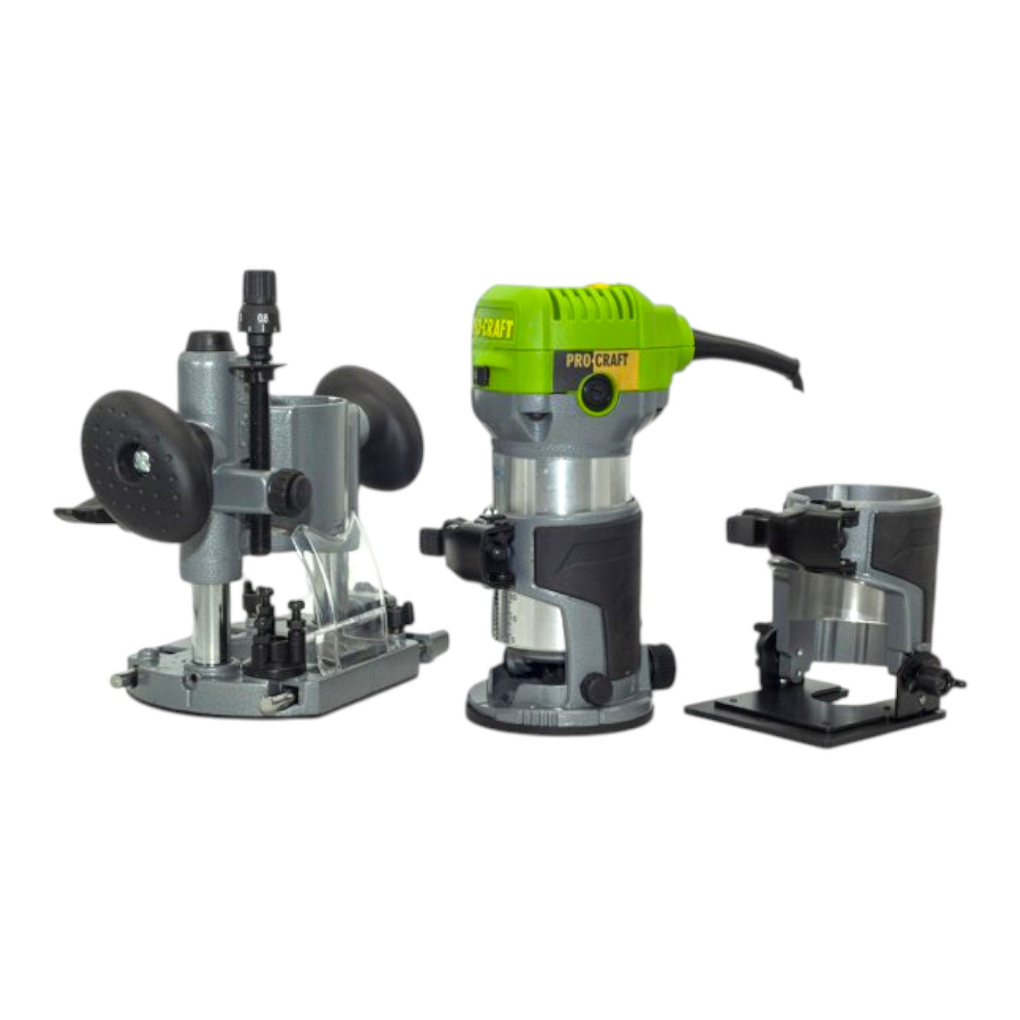 PRO CRAFT Oberfräse Procraft POB980 Oberfräse 710 Watt 6 - 10 mm + Tasche