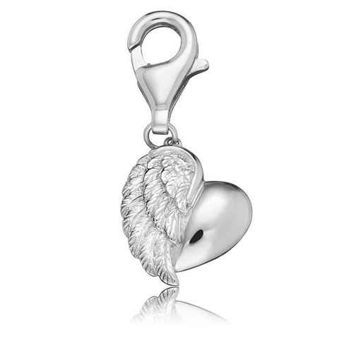 Engelsrufer Charm-Einhänger CHARM HERZFLÜGEL SILBER, ERC-HEARTWING