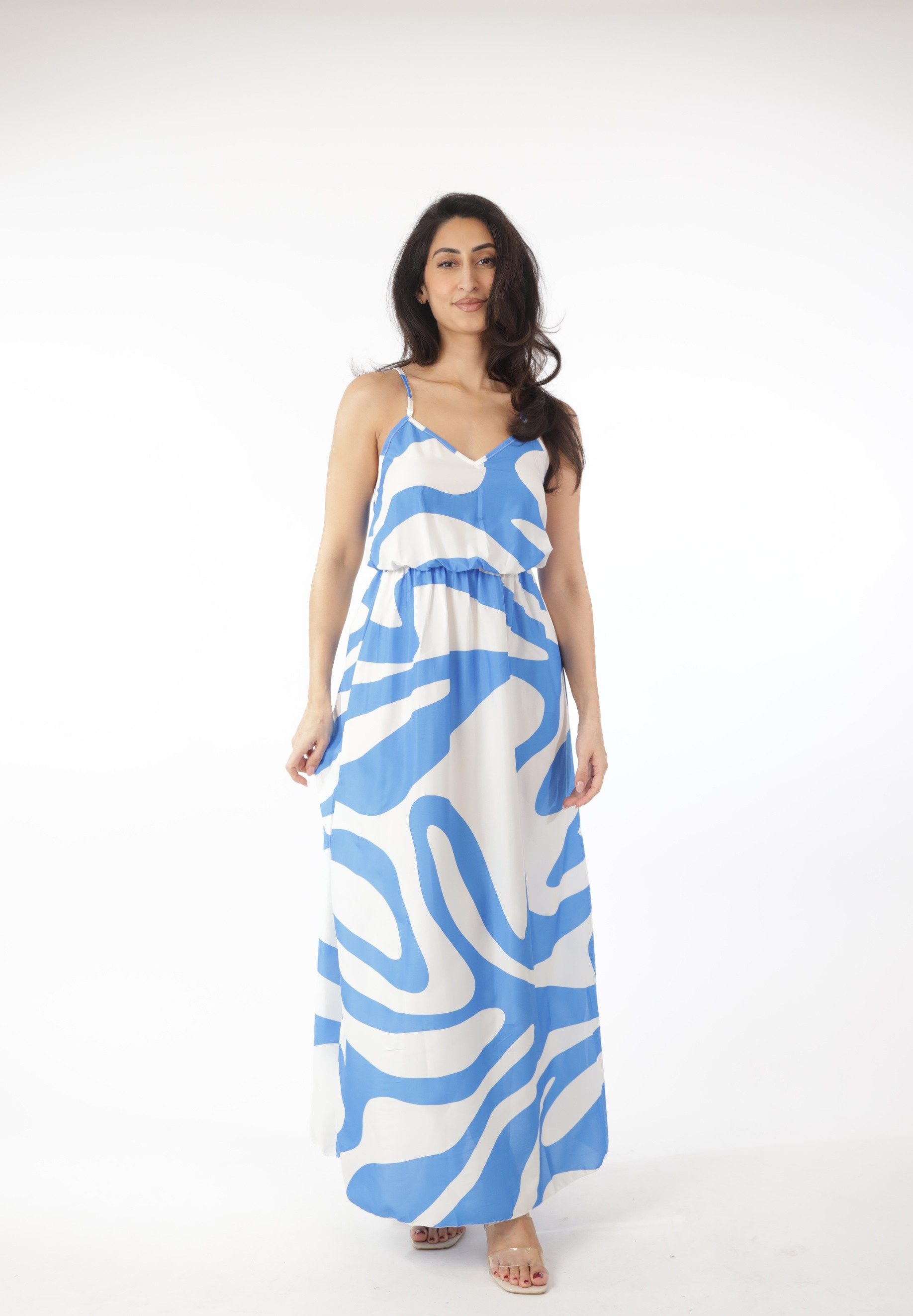 Elara Sommerkleid Kleid mit Muster