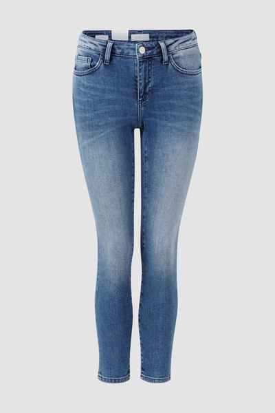 Rich & Royal 5-Pocket-Jeans »midi blue denim sustainable«