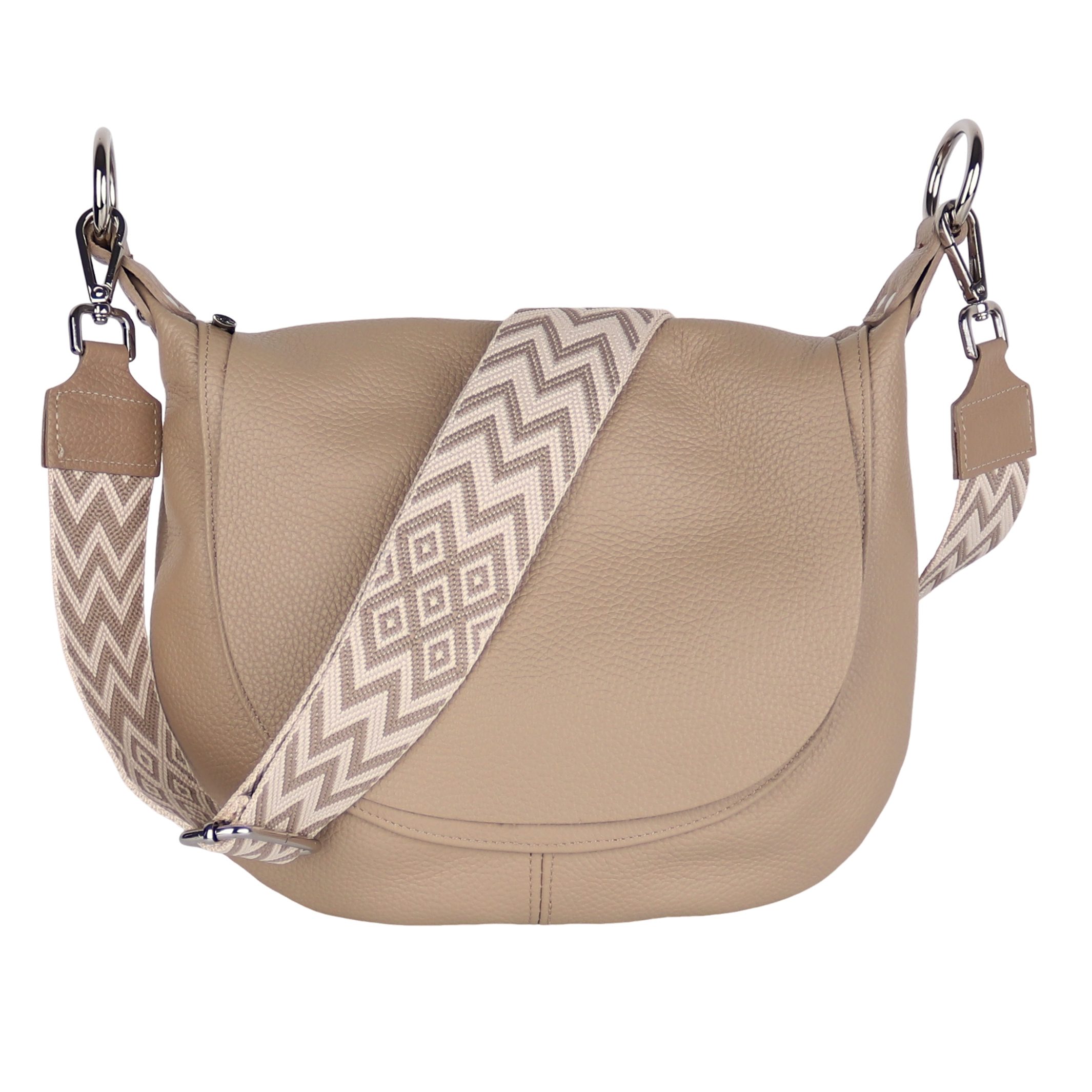 Upgrade Version (mit 2 Gurte): Helltaupe Boho