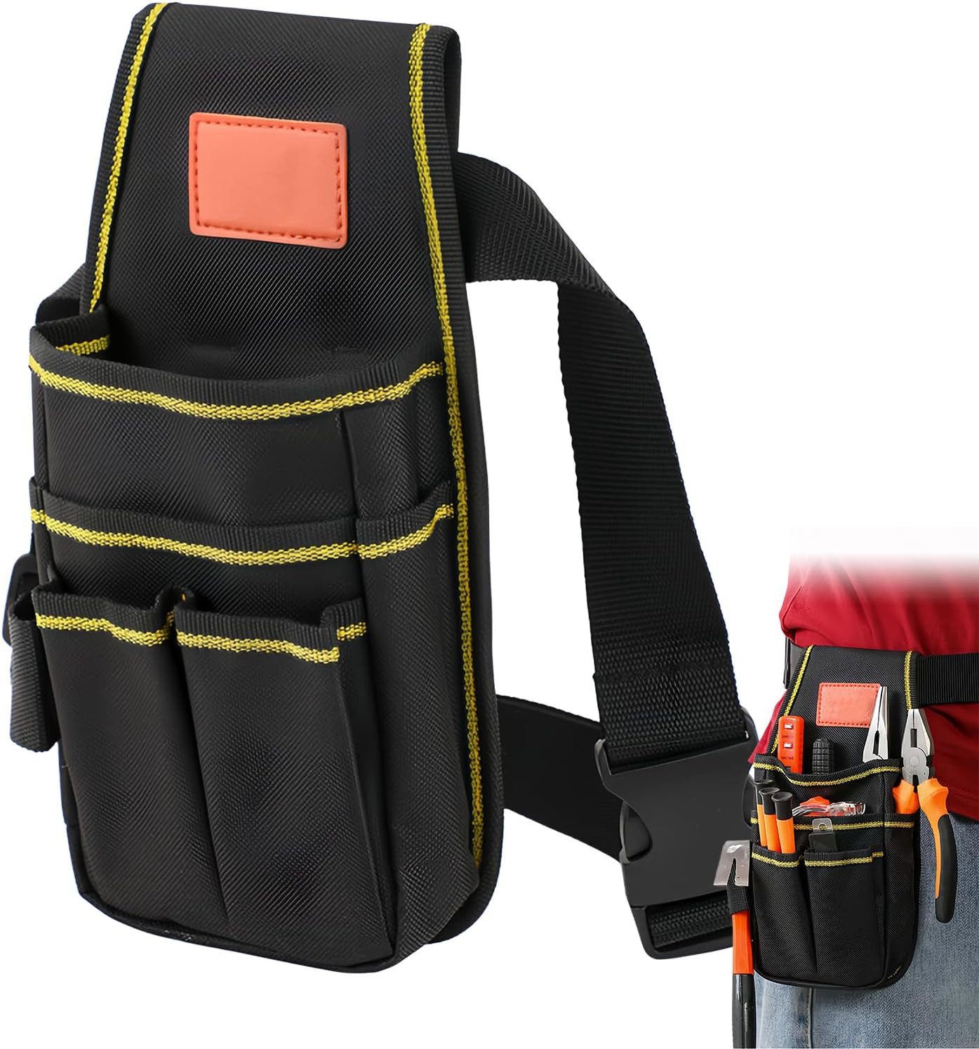 FELIXLEO Hüftgürtel Werkzeugtasche Gürtel Organizer 600D Oxford Elektriker Tasche (1-St)