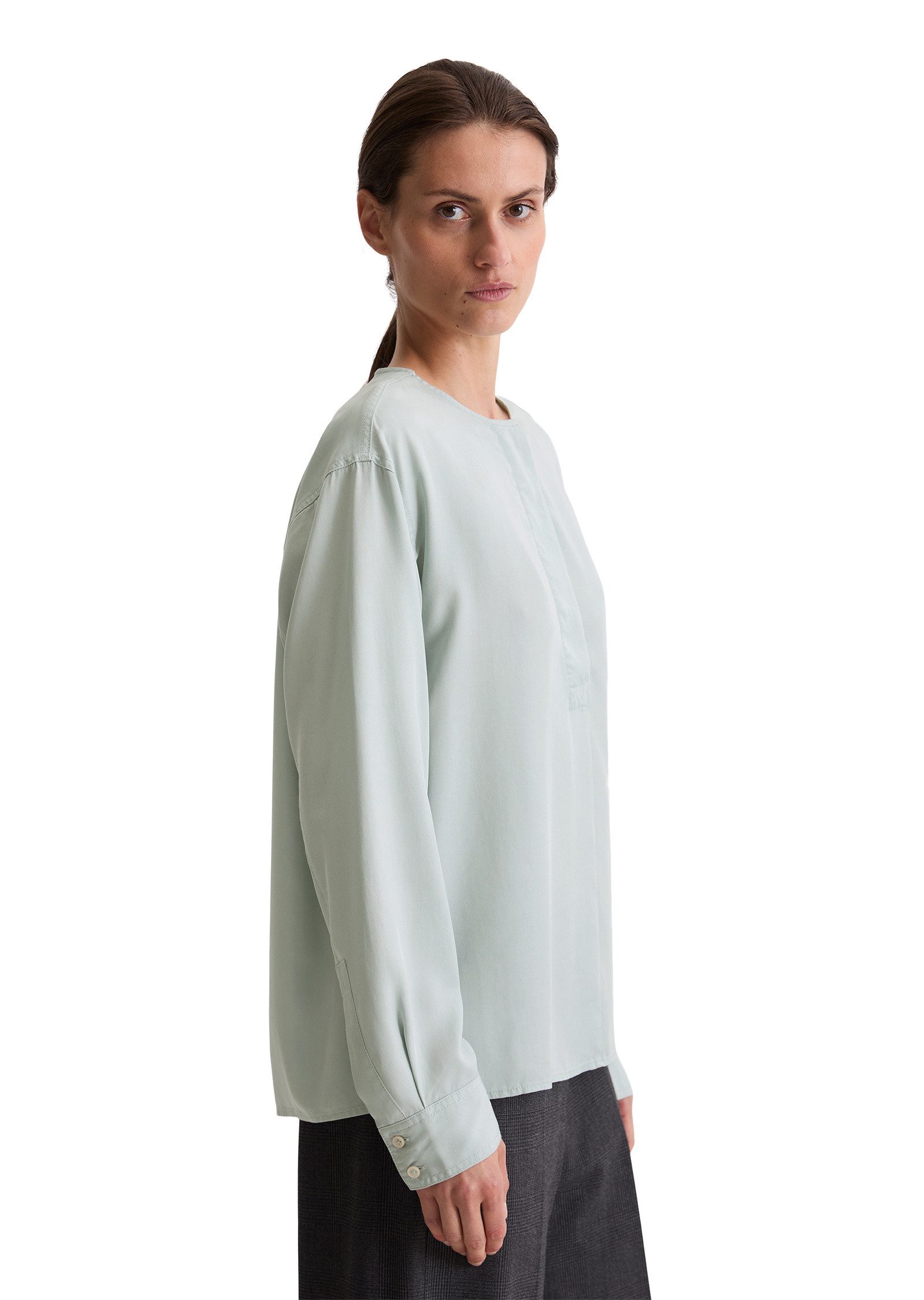 Marc O'Polo Langarmbluse aus TENCEL™ Lyocell günstig online kaufen