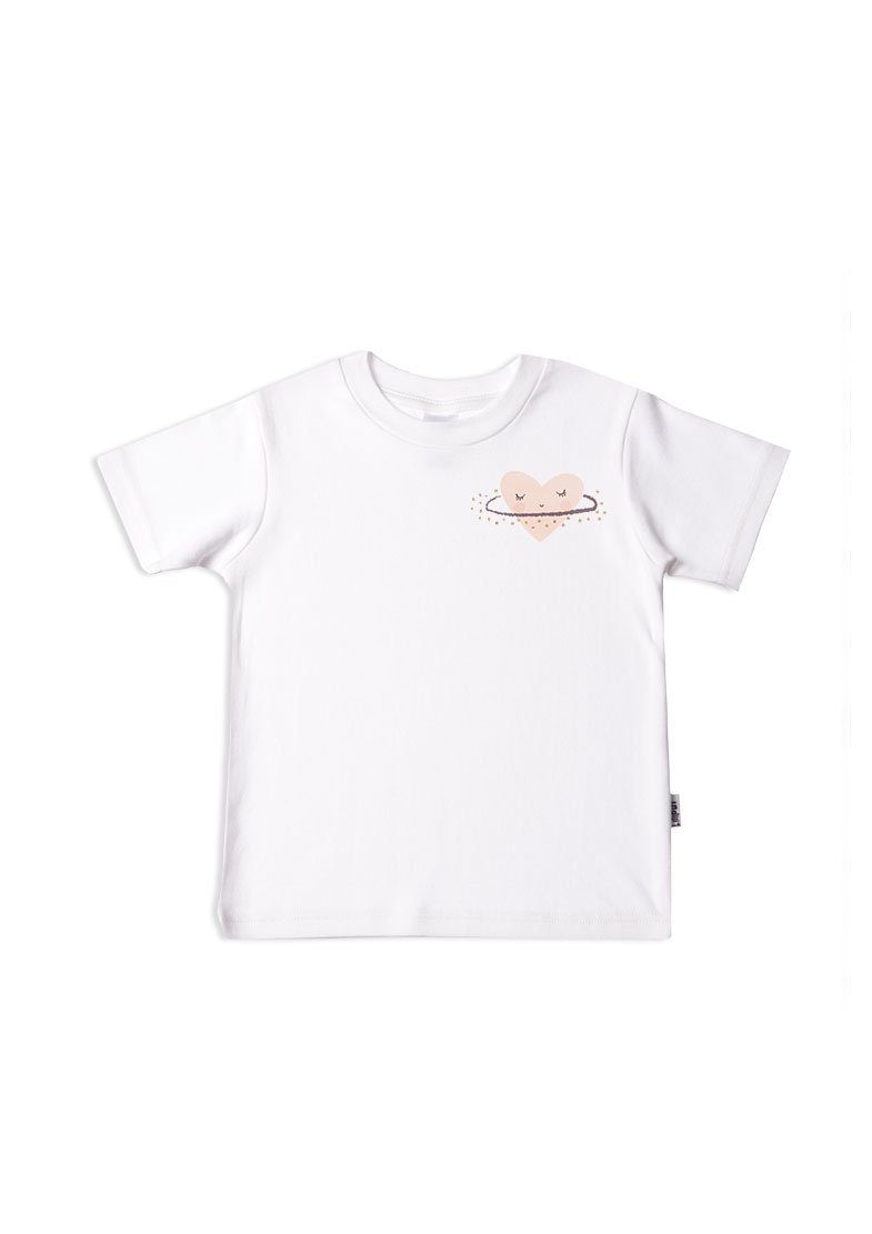 Kinder Jungen (Gr. 50 - 92) Liliput T-Shirt Herz aus Bio-Baumwolle