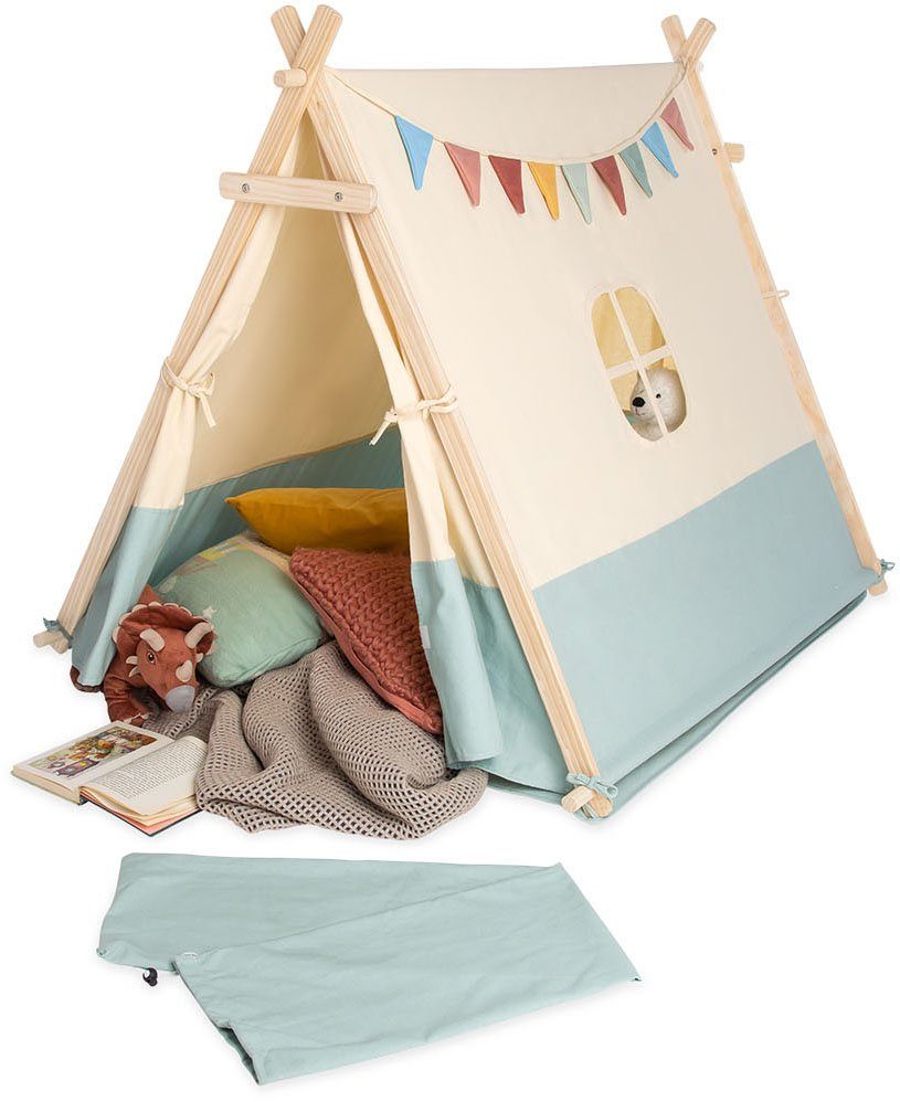Pinolino® Spielzelt Yuma mit Zeltstangen aus Holz günstig online kaufen