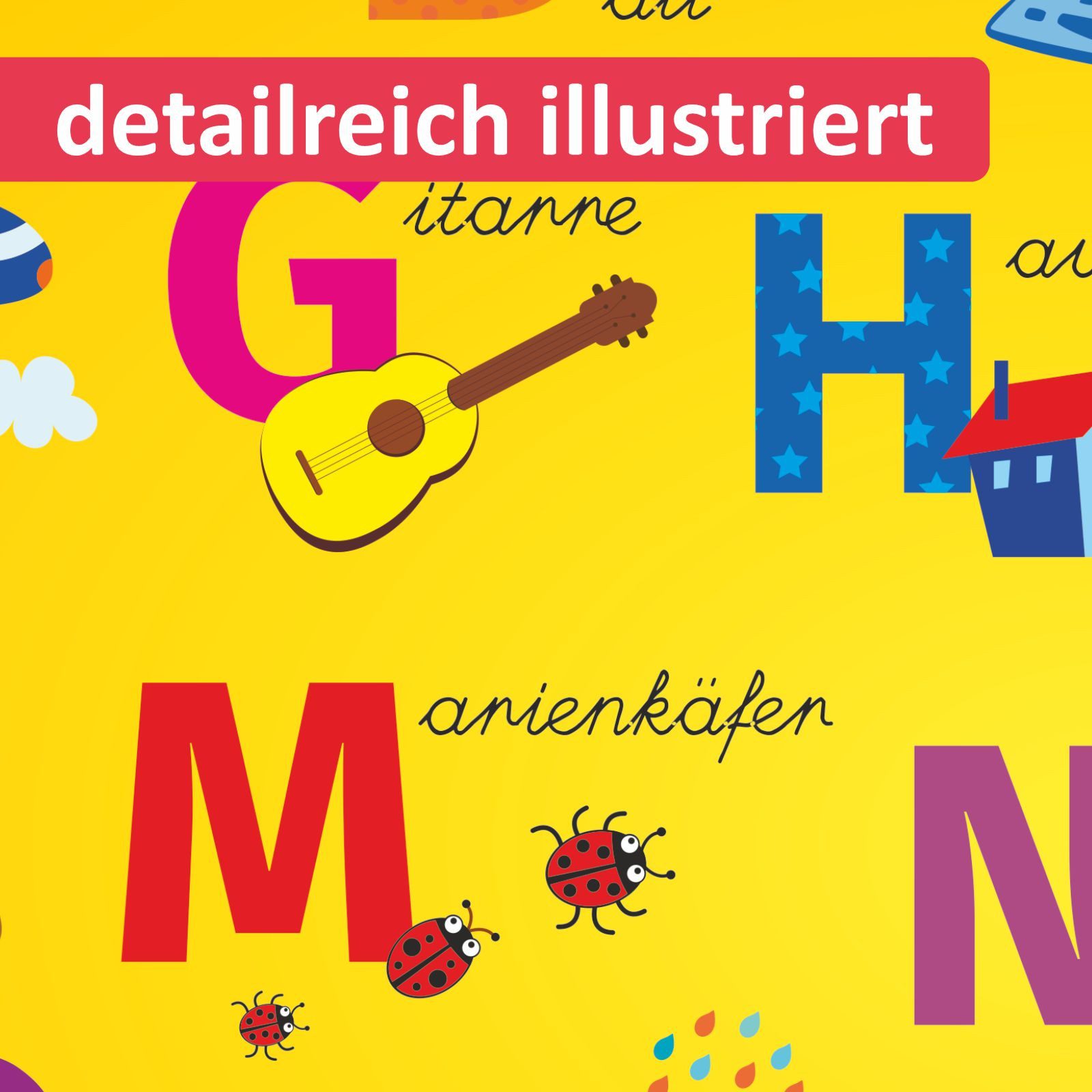 nikima Platzset Alphabet, (1-St) günstig online kaufen