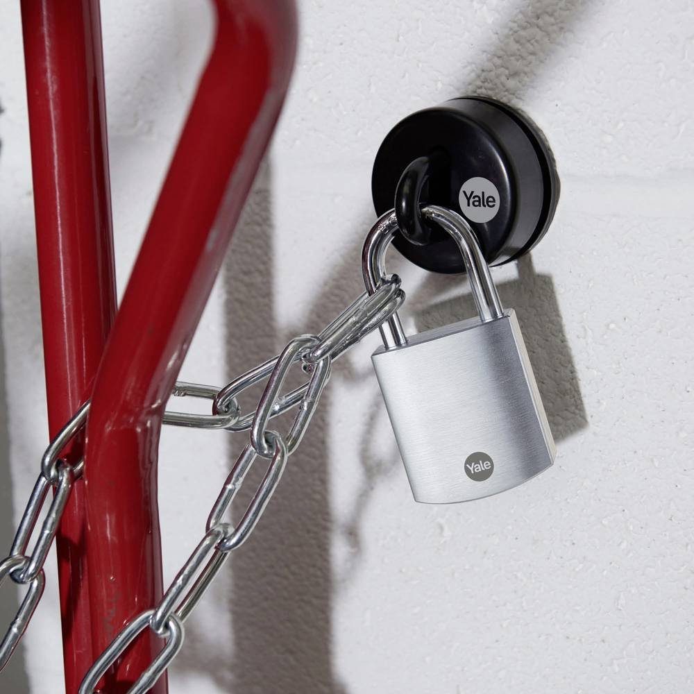Yale Vorhängeschloss Stahlanker rund Hohe Sicherheit 60 mm