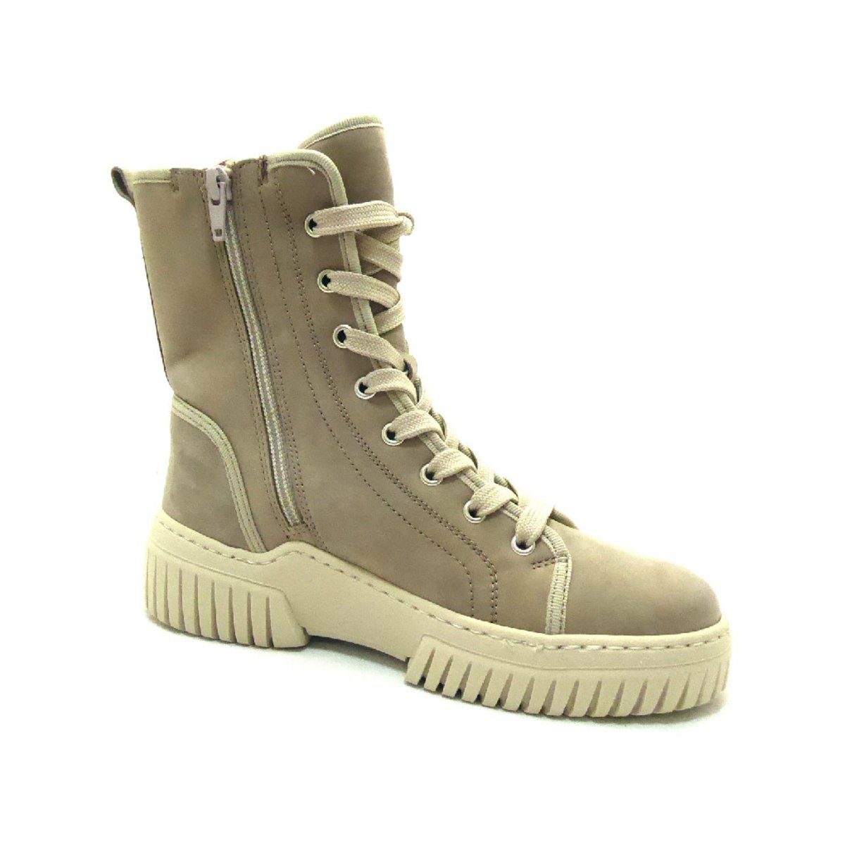 beige / (2-tlg) (leinen Schnürstiefel Gabor Grau 70)