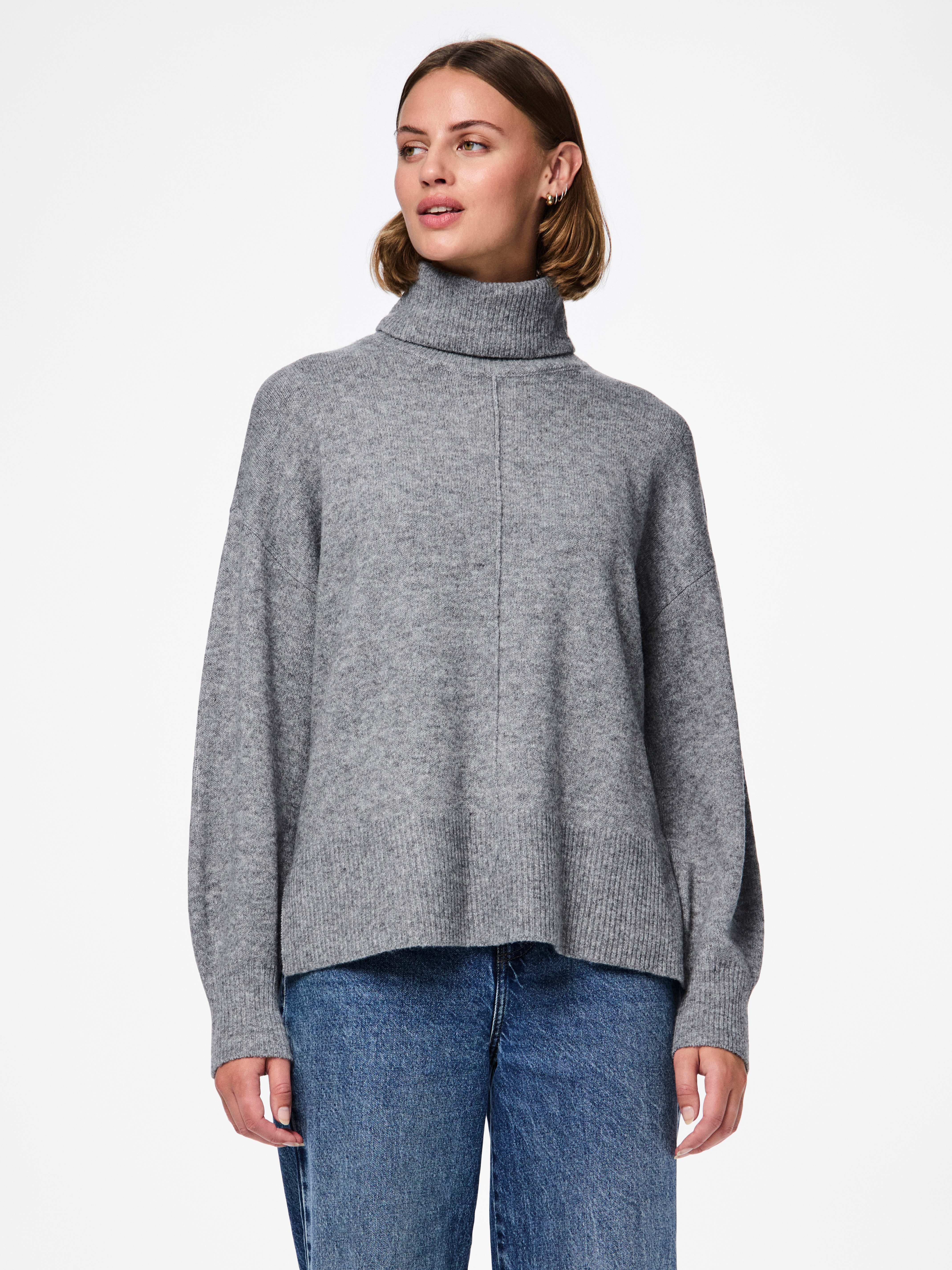 pieces Rollkragenpullover PCMALOU LS ROLLNECK KNIT günstig online kaufen