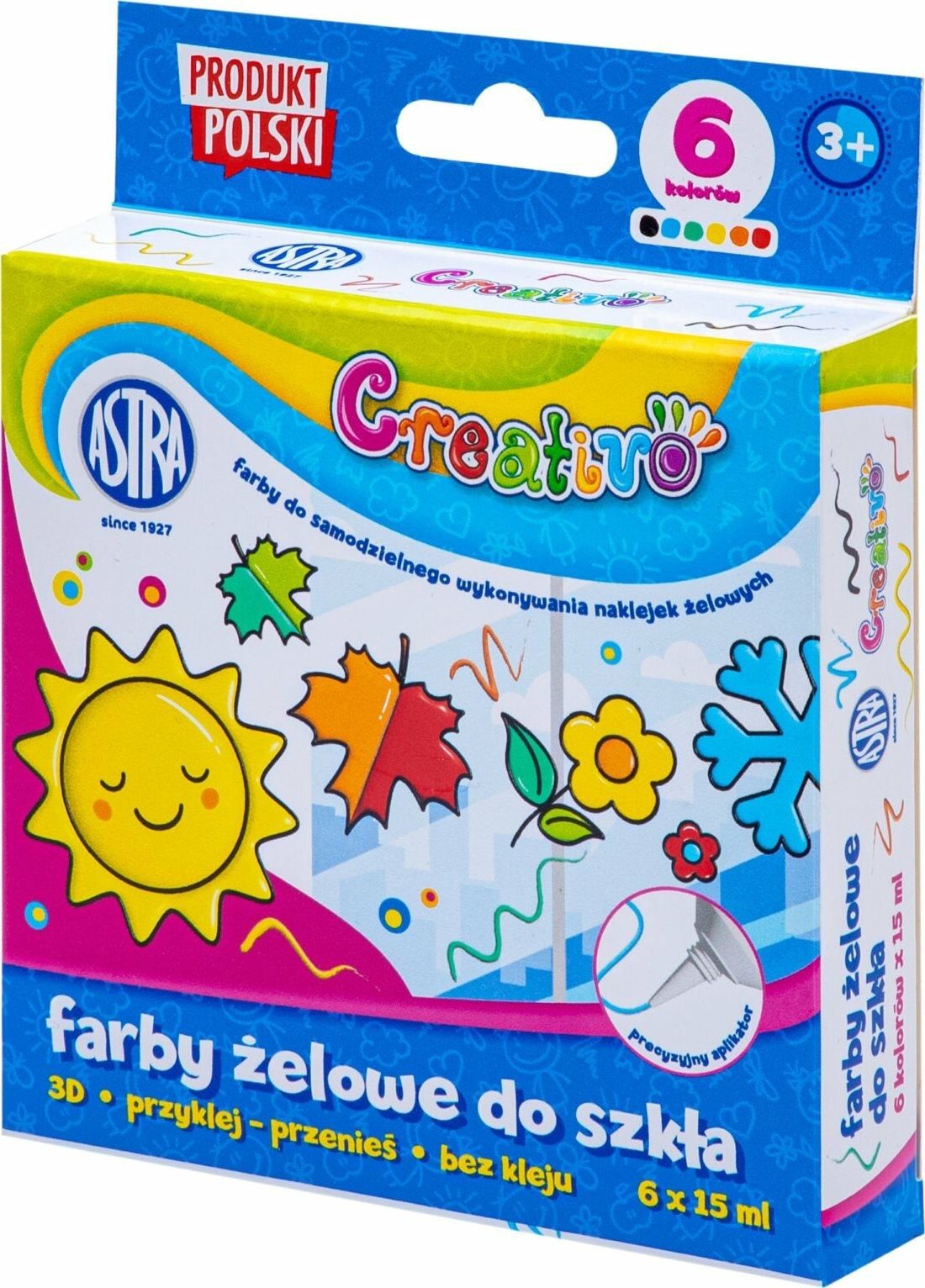 ASTRA Porzellanfarbe ASTRA CREATIVO Gel-Farben für Glas