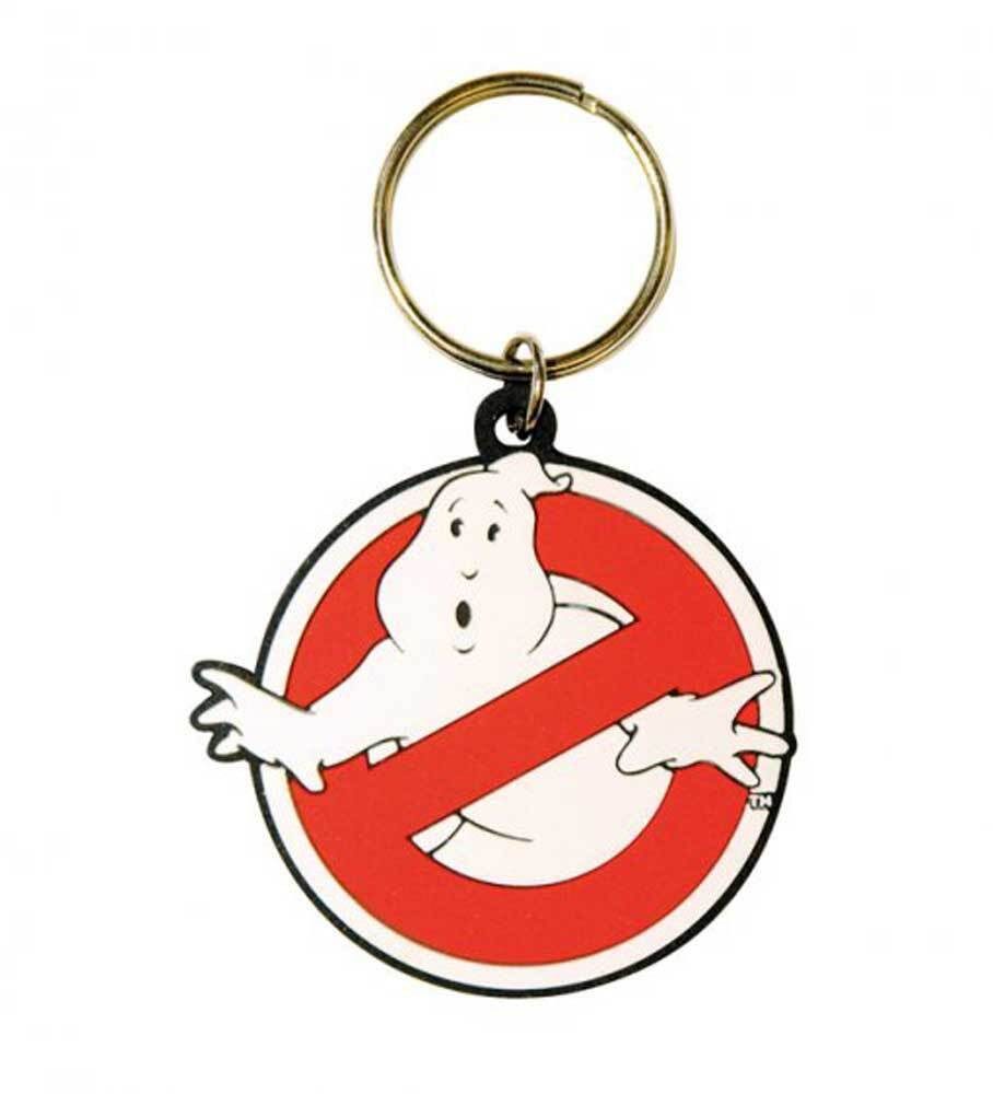Schlüsselanhänger Ghostbusters - Logo - Gummi Брелки