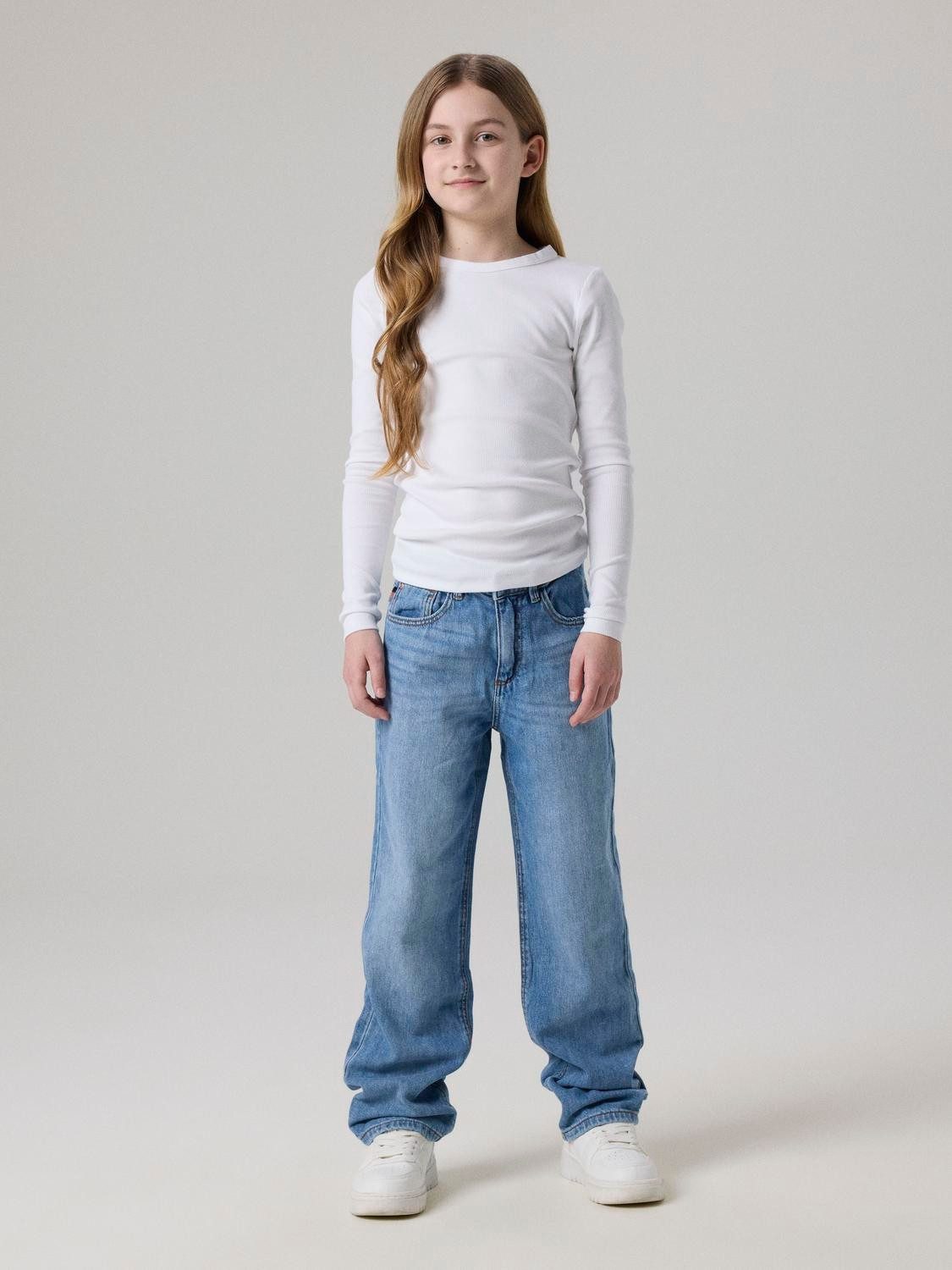 Name It Gerade Jeans NKFROSE HW STRAIGHT JEANS 9222-BE