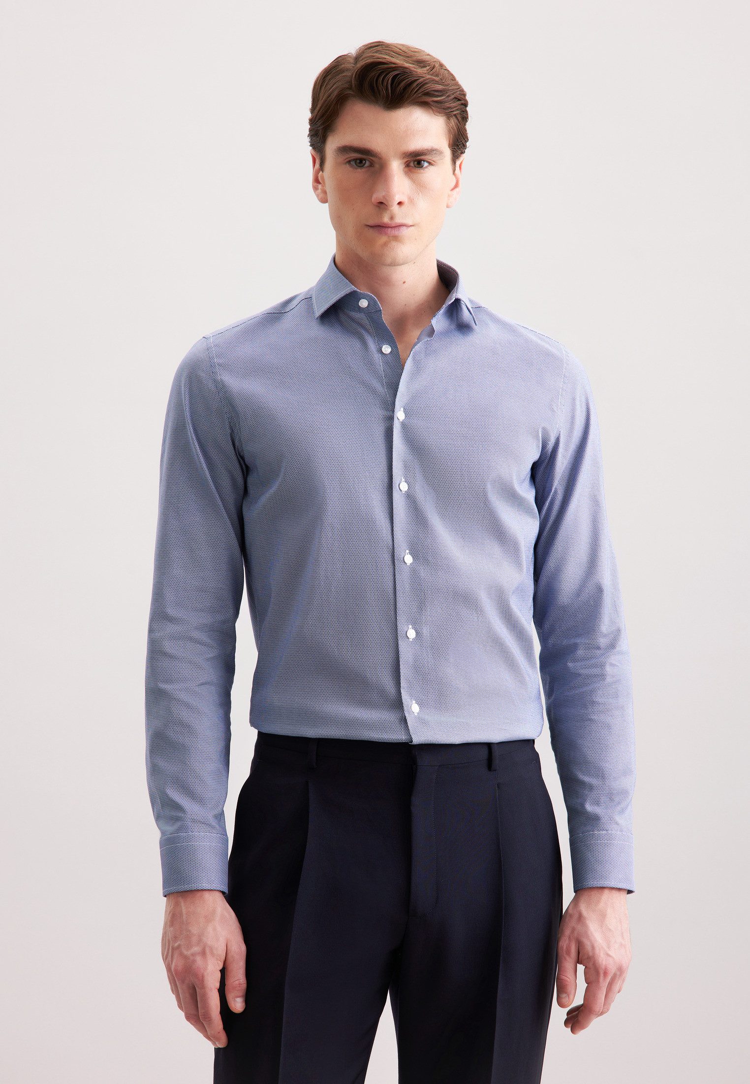 Businesshemd Schwarze Rose