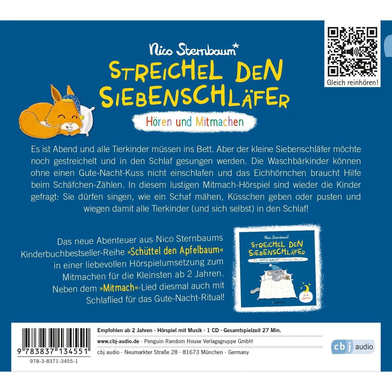 Hörspiel Streichel den Siebenschläfer