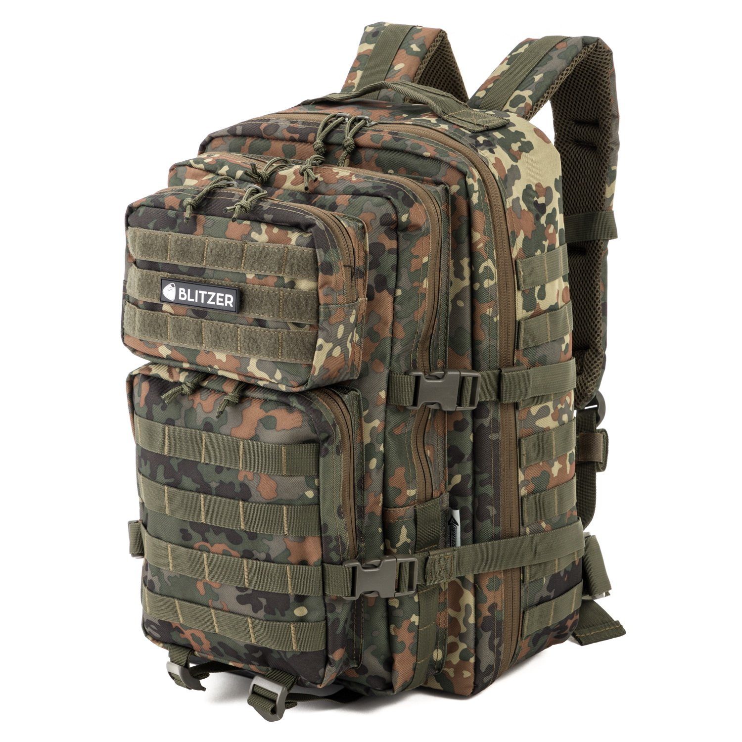 Rucksack Army Commando-Industries II US Pack Assault BW-Flecktarn