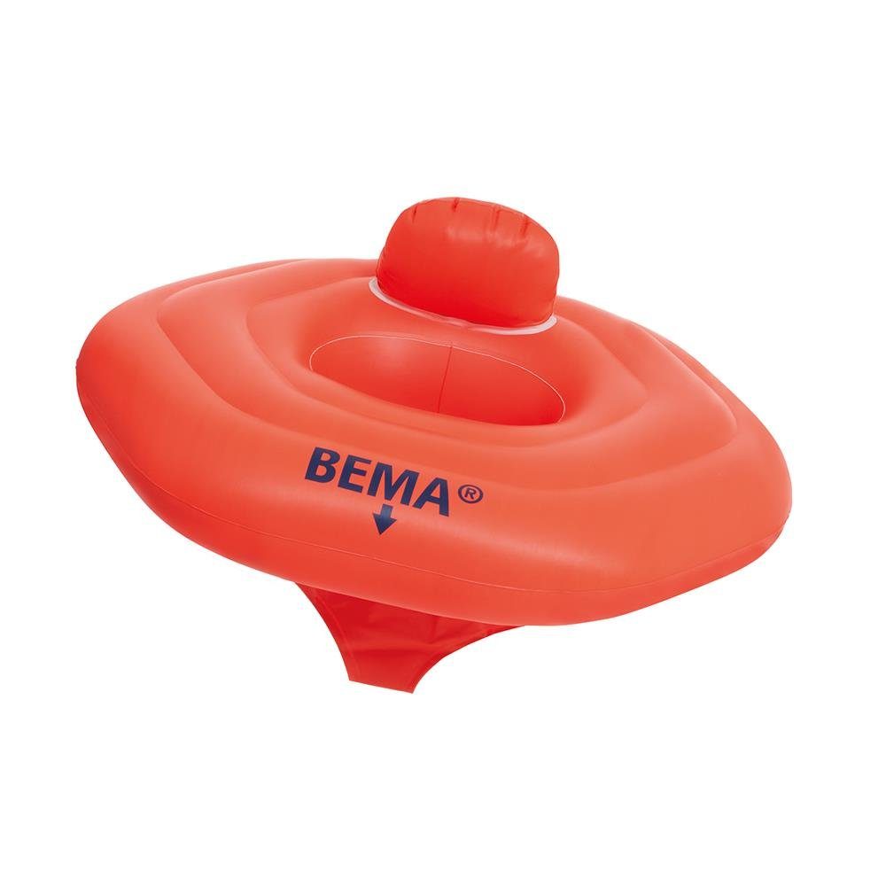 Bema Schwimmsitz 18005 (1-tlg., 68 x 64 x 25 cm), für Baby, für 0-1 Jahr, bis 11 kg, Orange, Badespaß