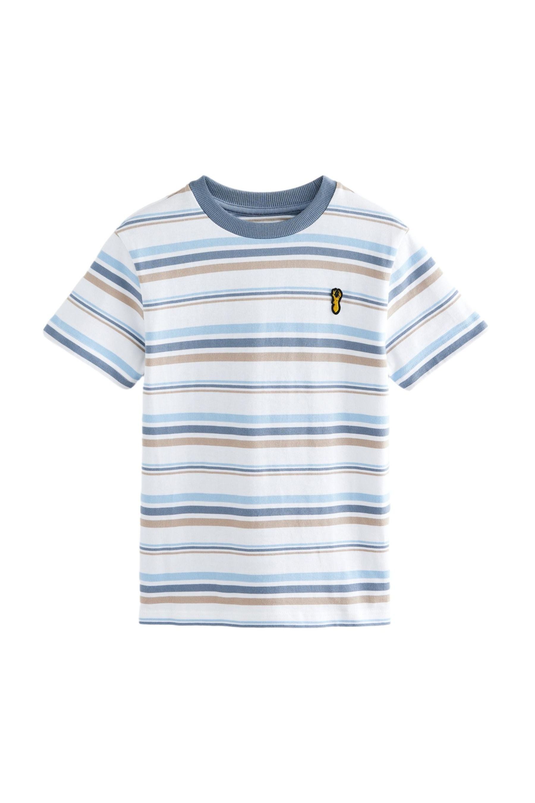 Next T-Shirt Gestreiftes T-Shirt aus 100 % günstig online kaufen