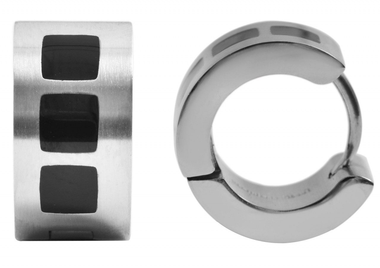 Adelia´s Paar Creolen Unisex Creolen aus Edelstahl Ø 9 mm günstig online kaufen
