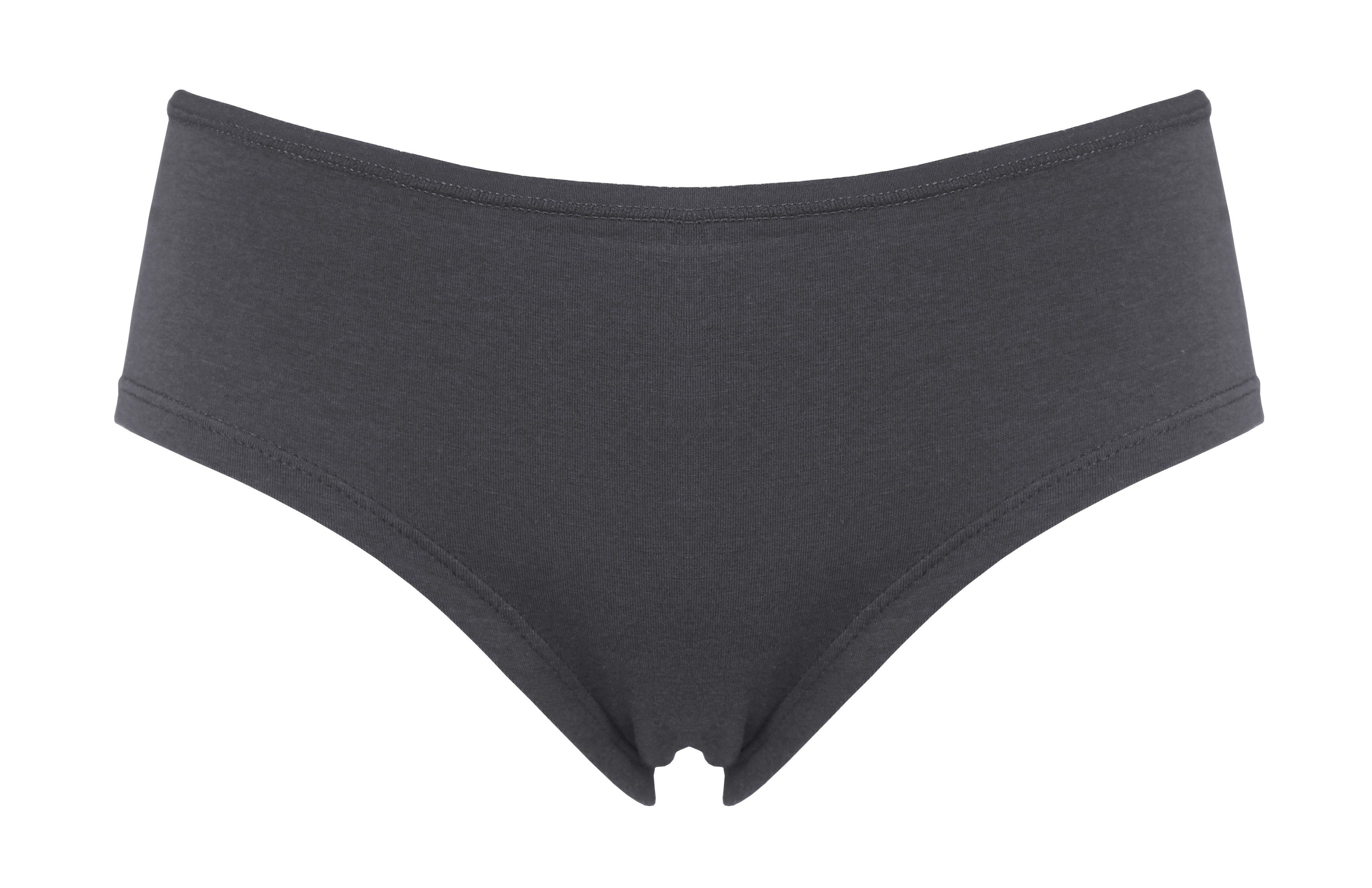 Fabio Farini Hipster Damen Panties - klassische Frauen Hipster Unterhosen aus Baumwolle (Packung, 6-St) im sportlichen Panty-Style