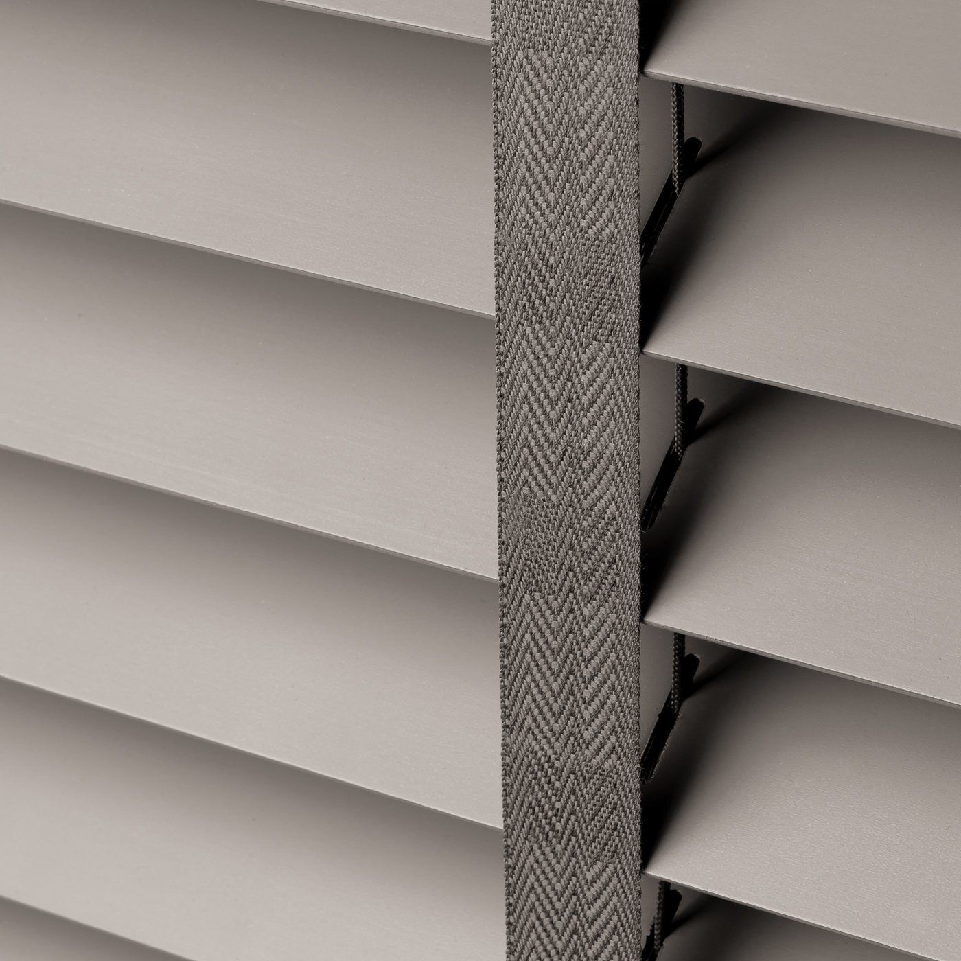 ventanara Jalousie Jalousie Holzjalousie matt Premium Holz Rollo Echtholz 50mm