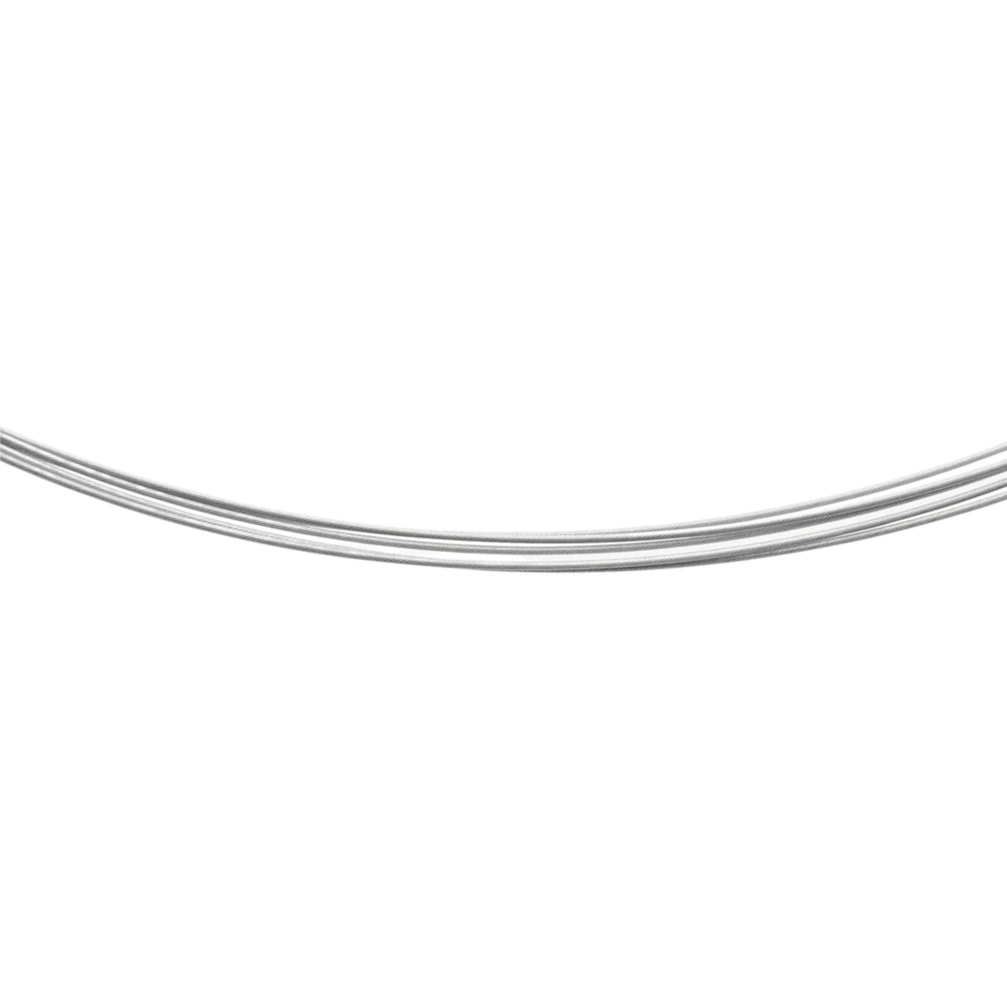 Heideman Collier Linea 5 silberfarben matt (keine Angabe, inkl. Geschenkverpackung), Kette für Frauen