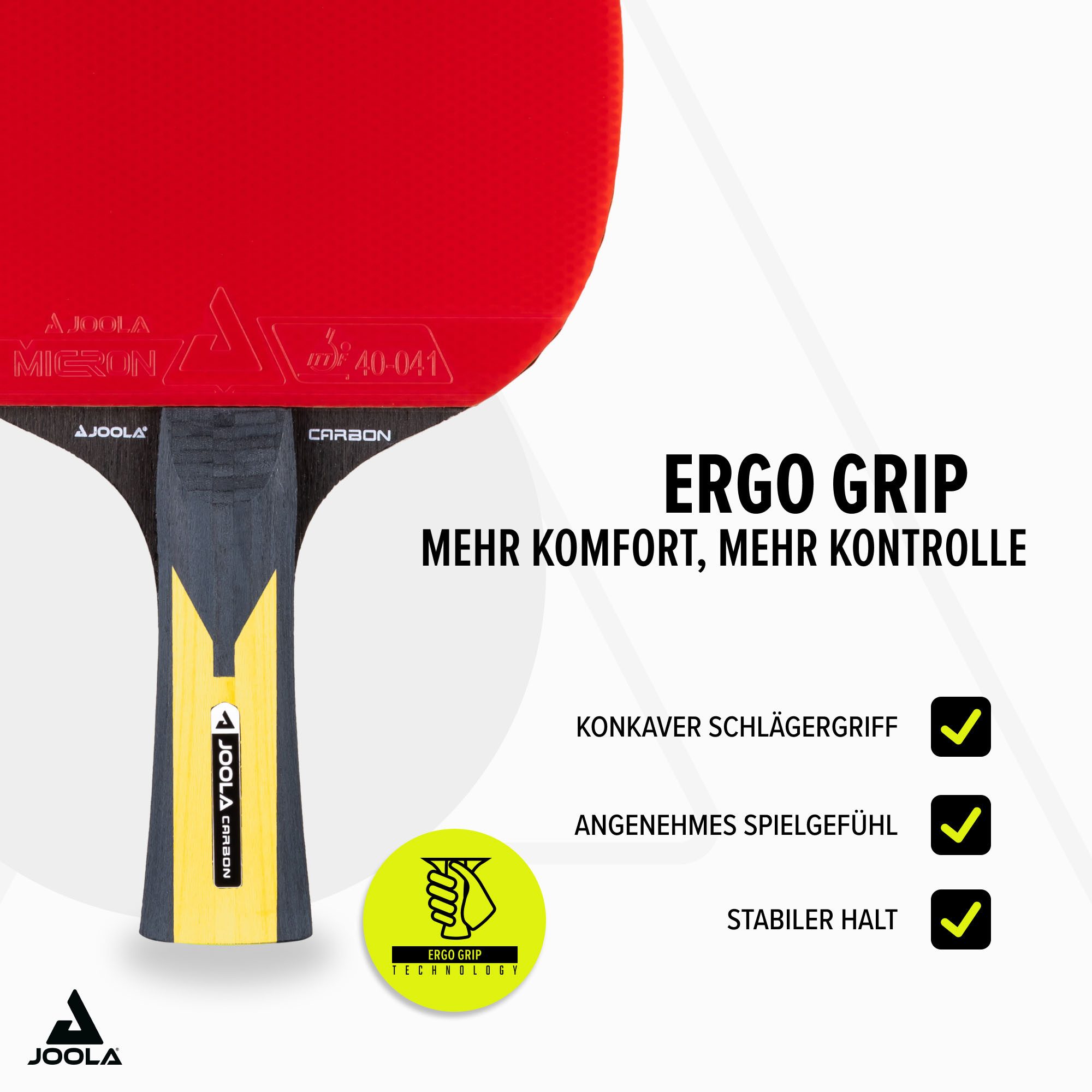 Joola Tischtennisschläger Carbon Pro (Packung)
