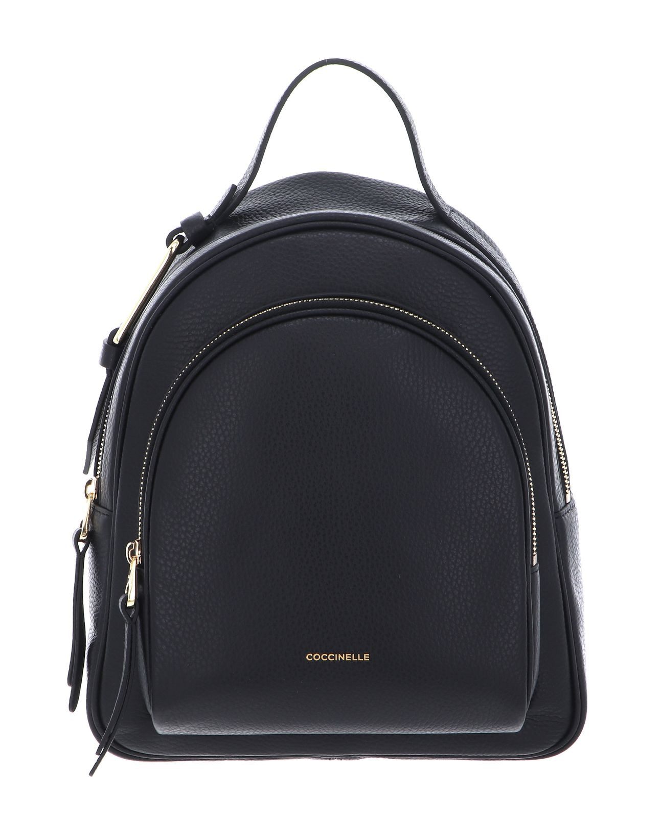 COCCINELLE Rucksack Backpack Grained Leather, aus echtem Rindsleder